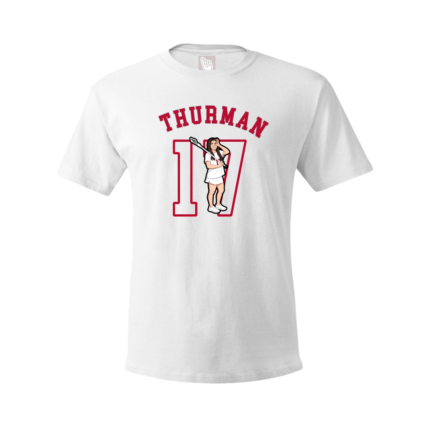 Tee — Shirsey Arch in White