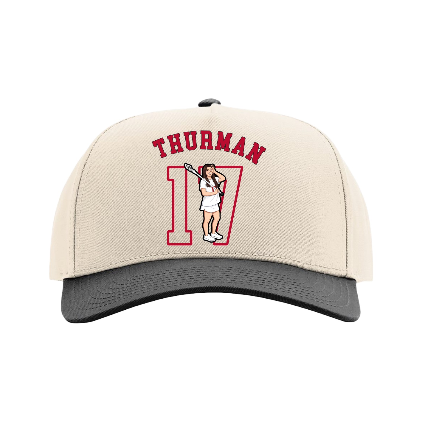Full Fabric Five-Panel Champ Cap