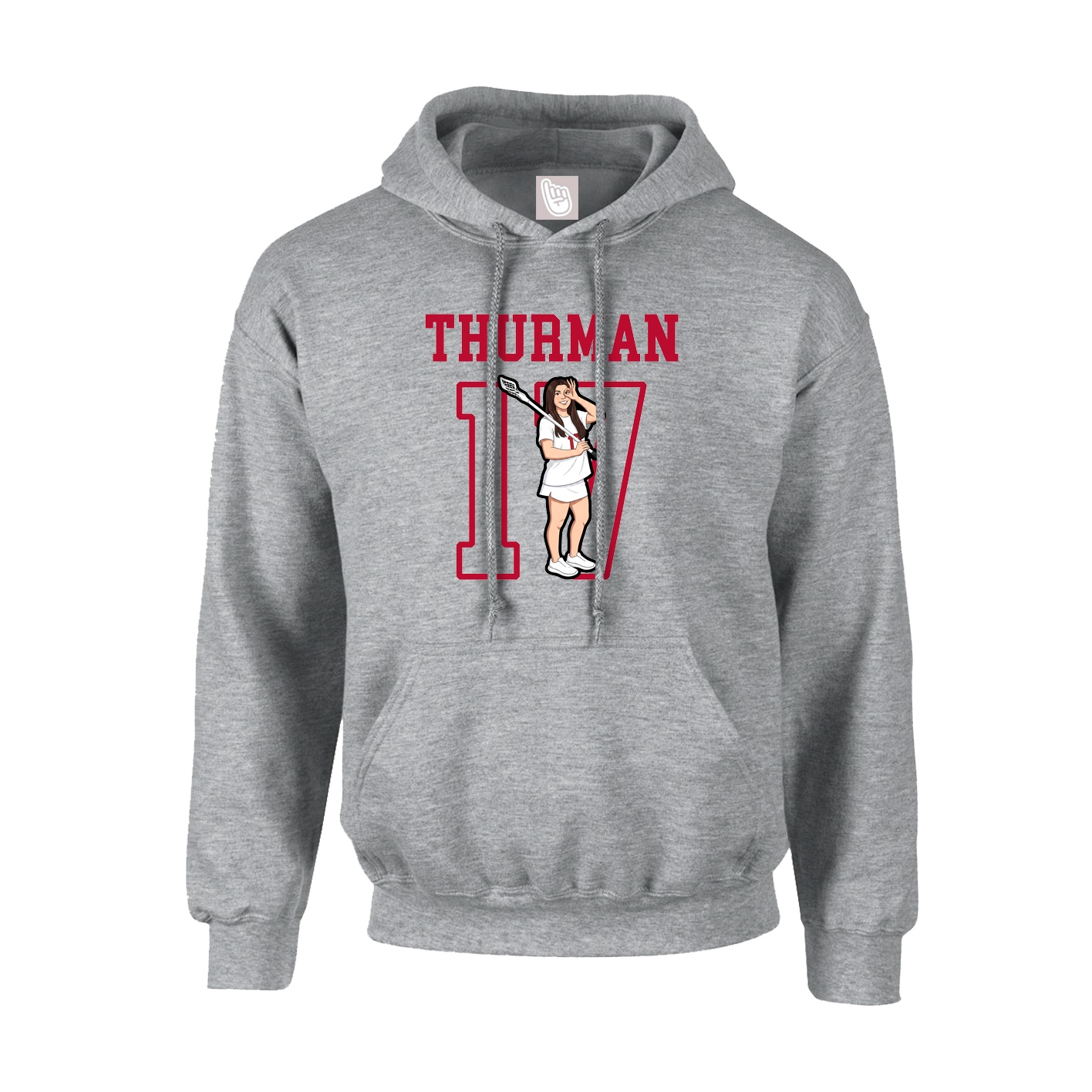 Youth Hoodie — Shirsey in Grey