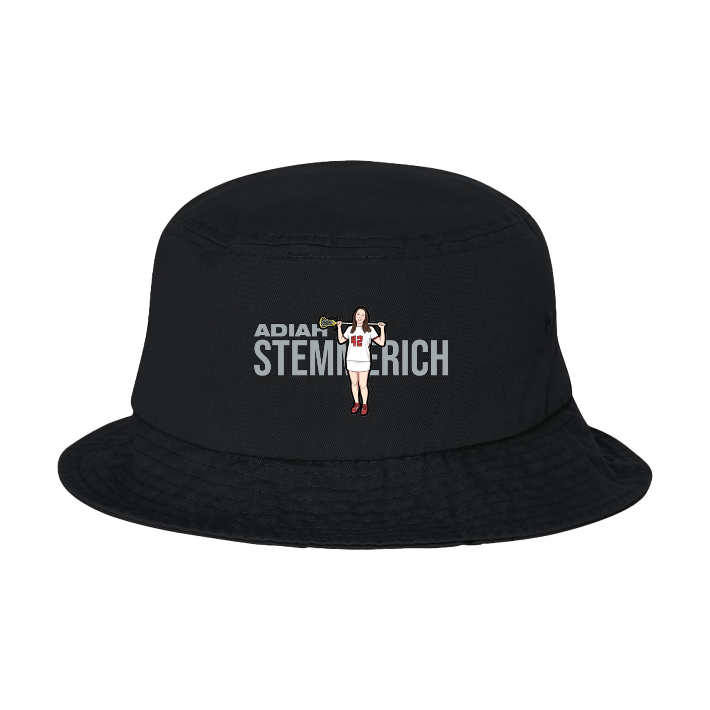 Bucket Cap — Player Name in Black