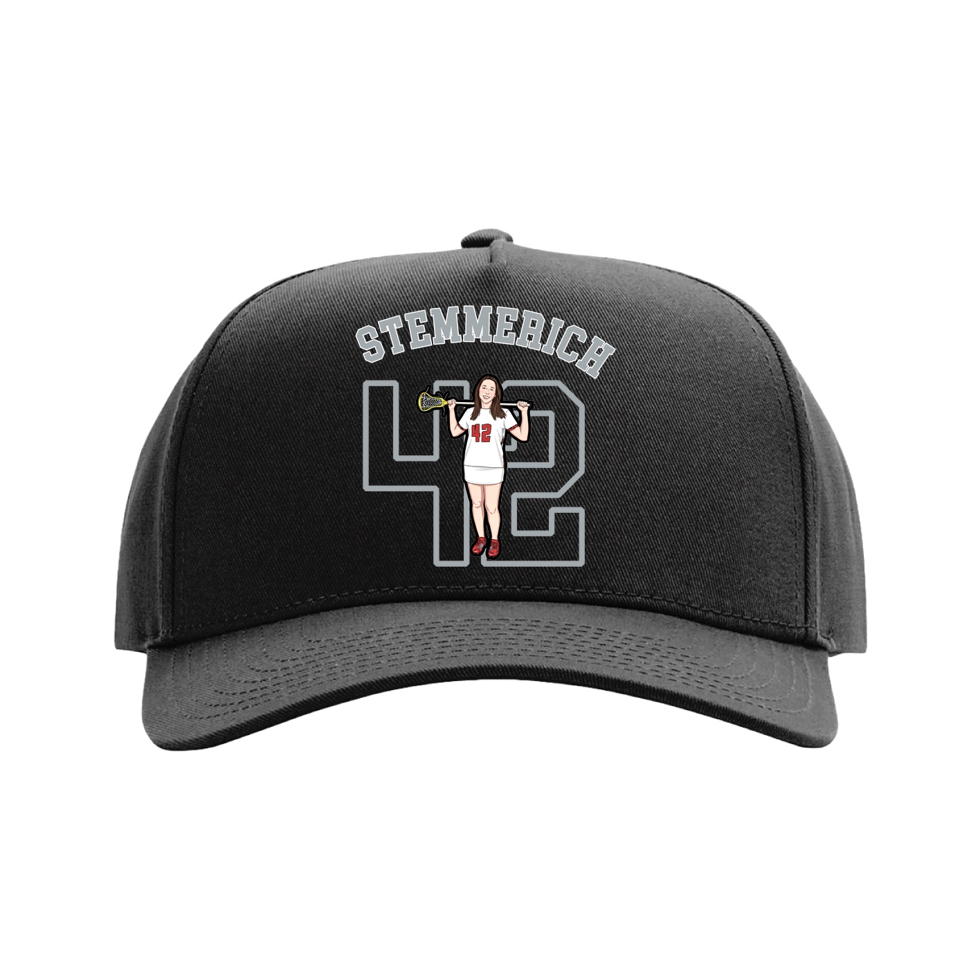 Full Fabric Five-Panel Champ Cap