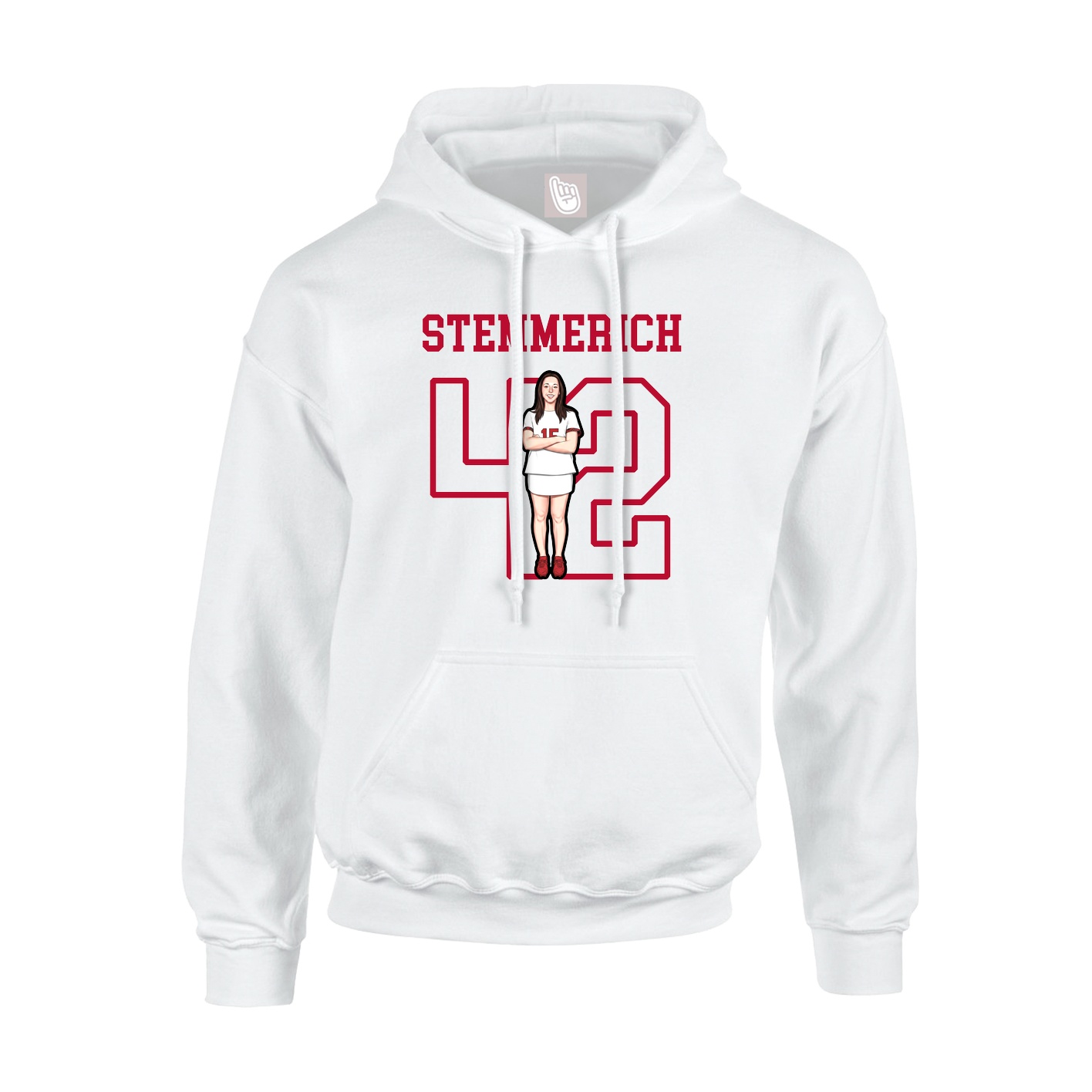 Youth Hoodie — Shirsey in White