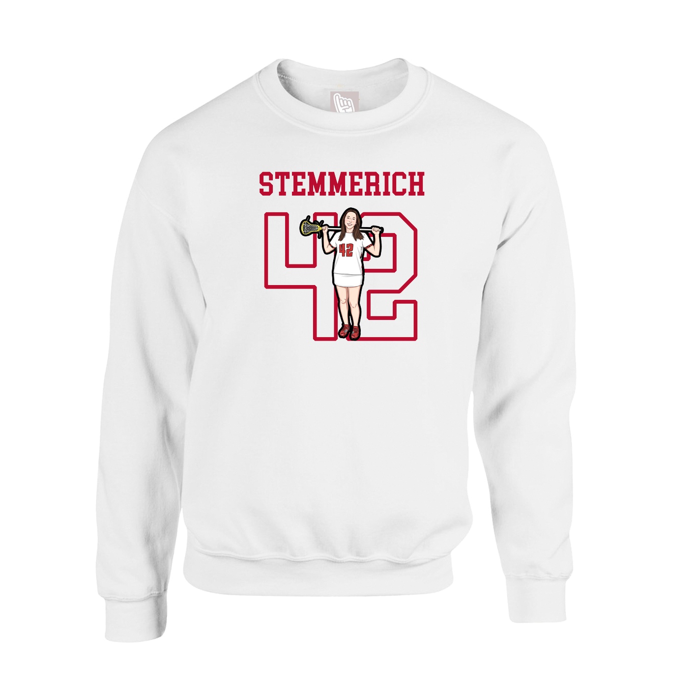 Fleece Crew — Shirsey in White