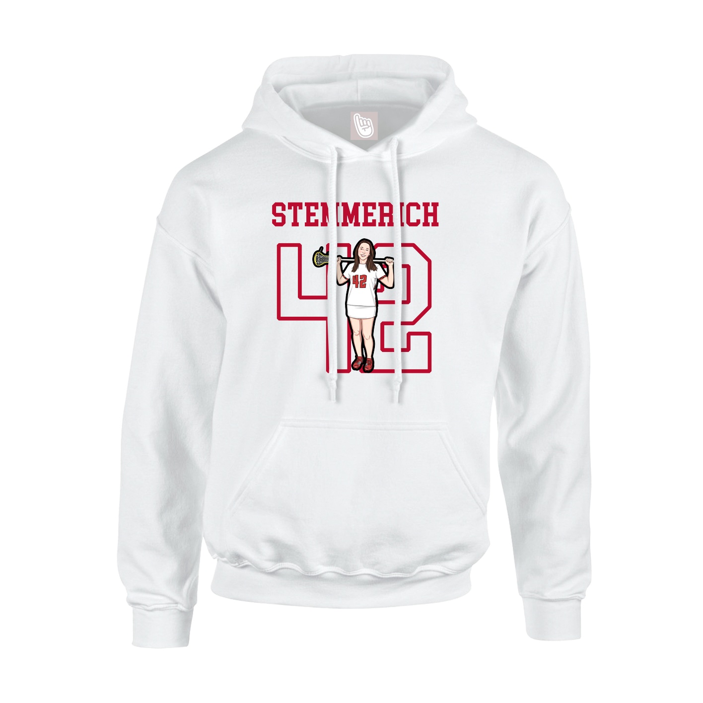 Youth Hoodie — Shirsey in White