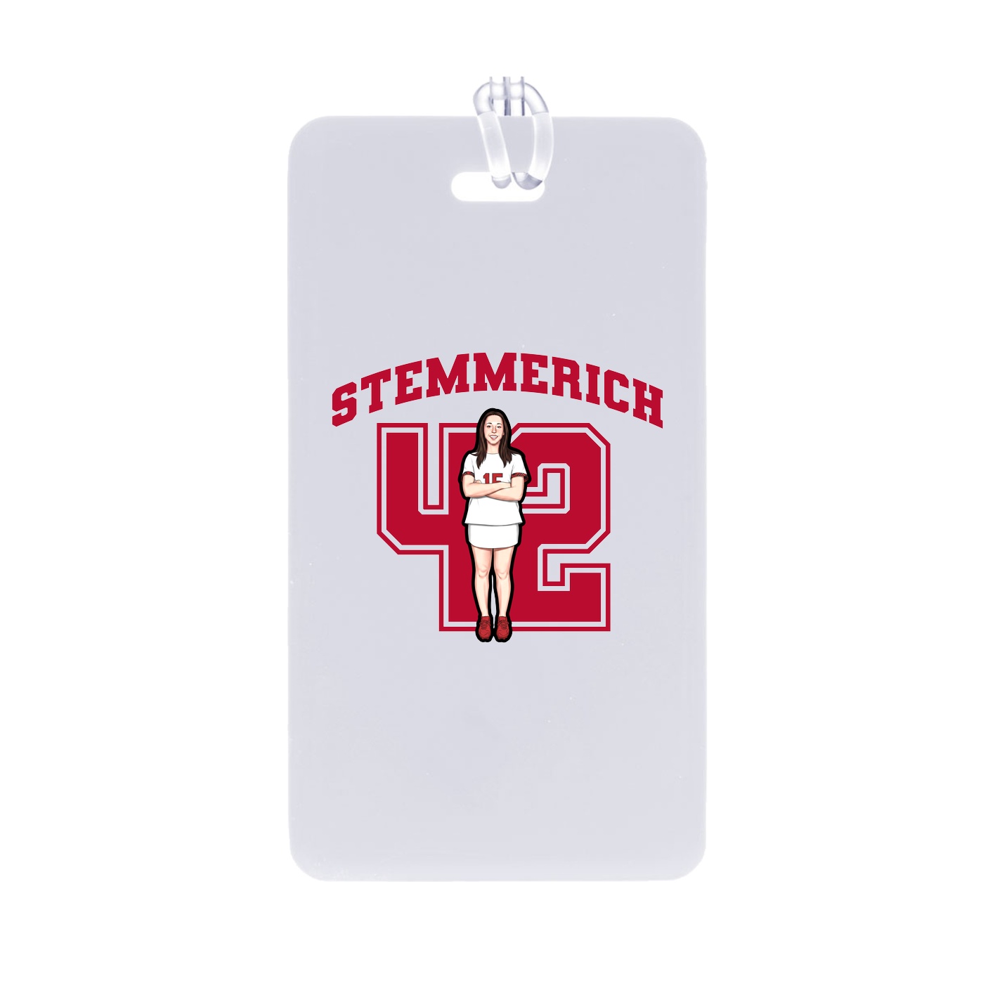 Bag Tag — Number in Classic
