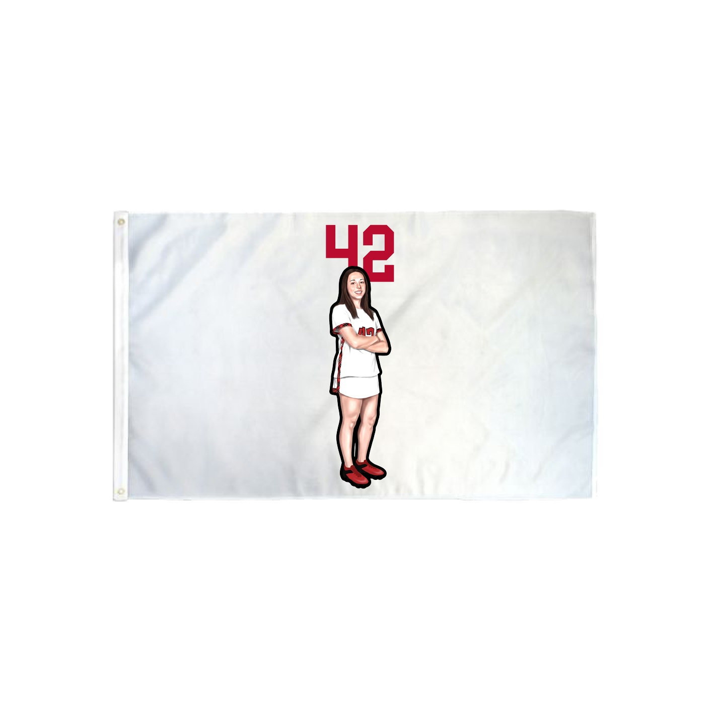 3x5 Flag — Number Top in Classic
