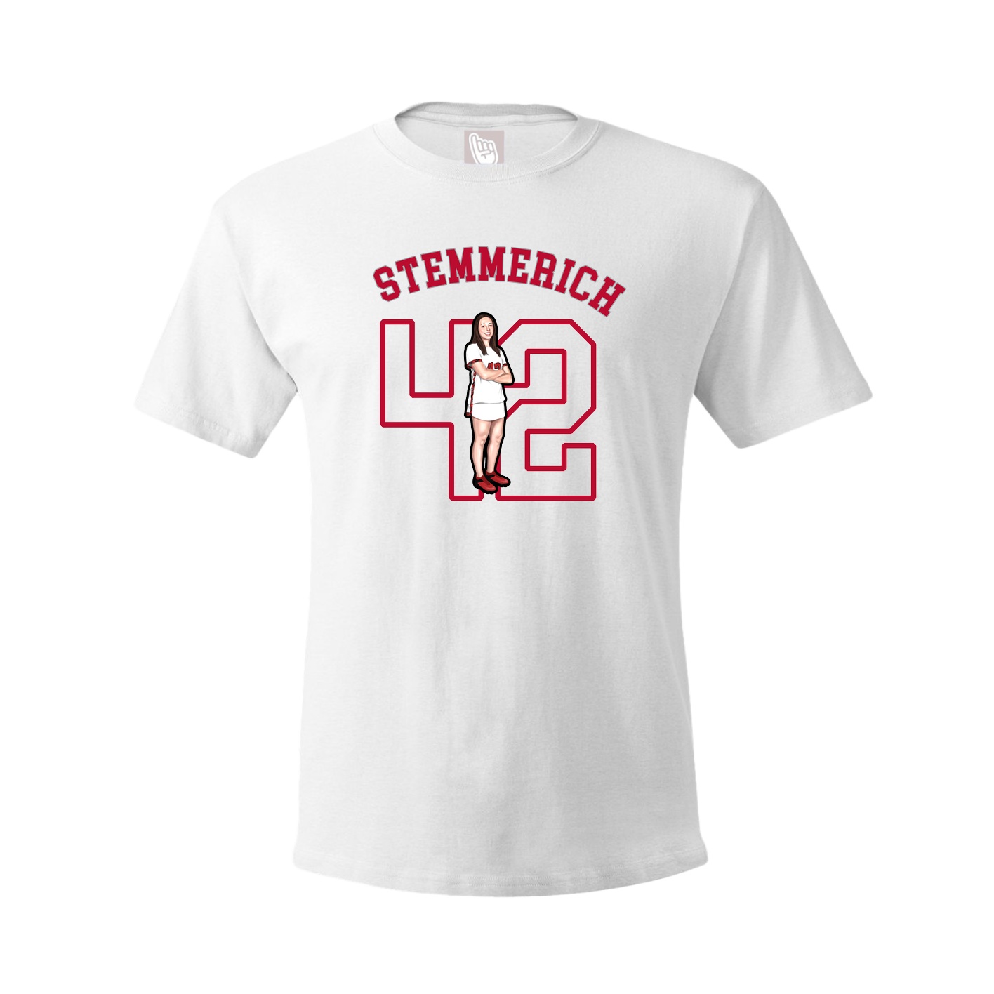 Youth Tee — Shirsey Arch in White