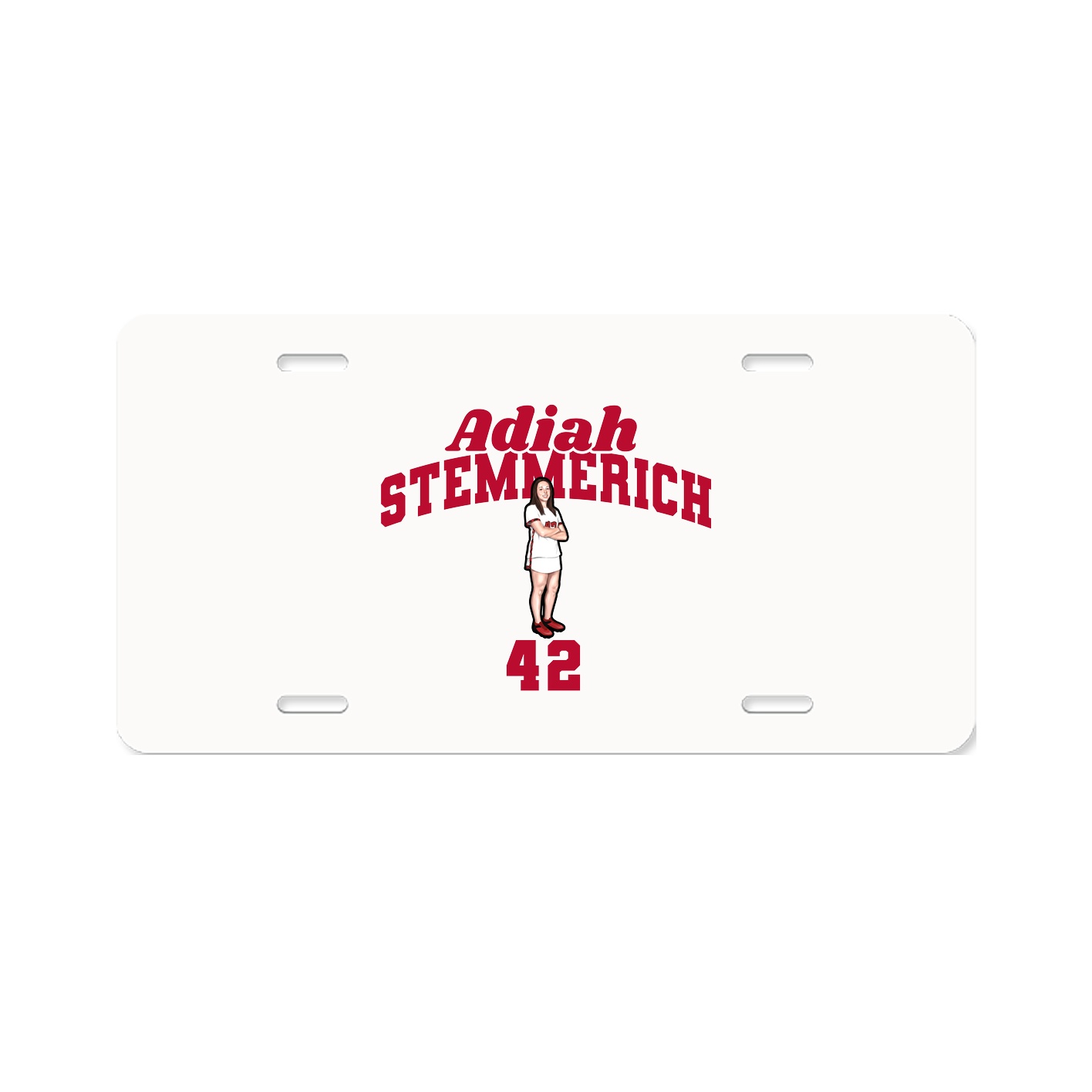 License Plate — Signature Arch in Classic