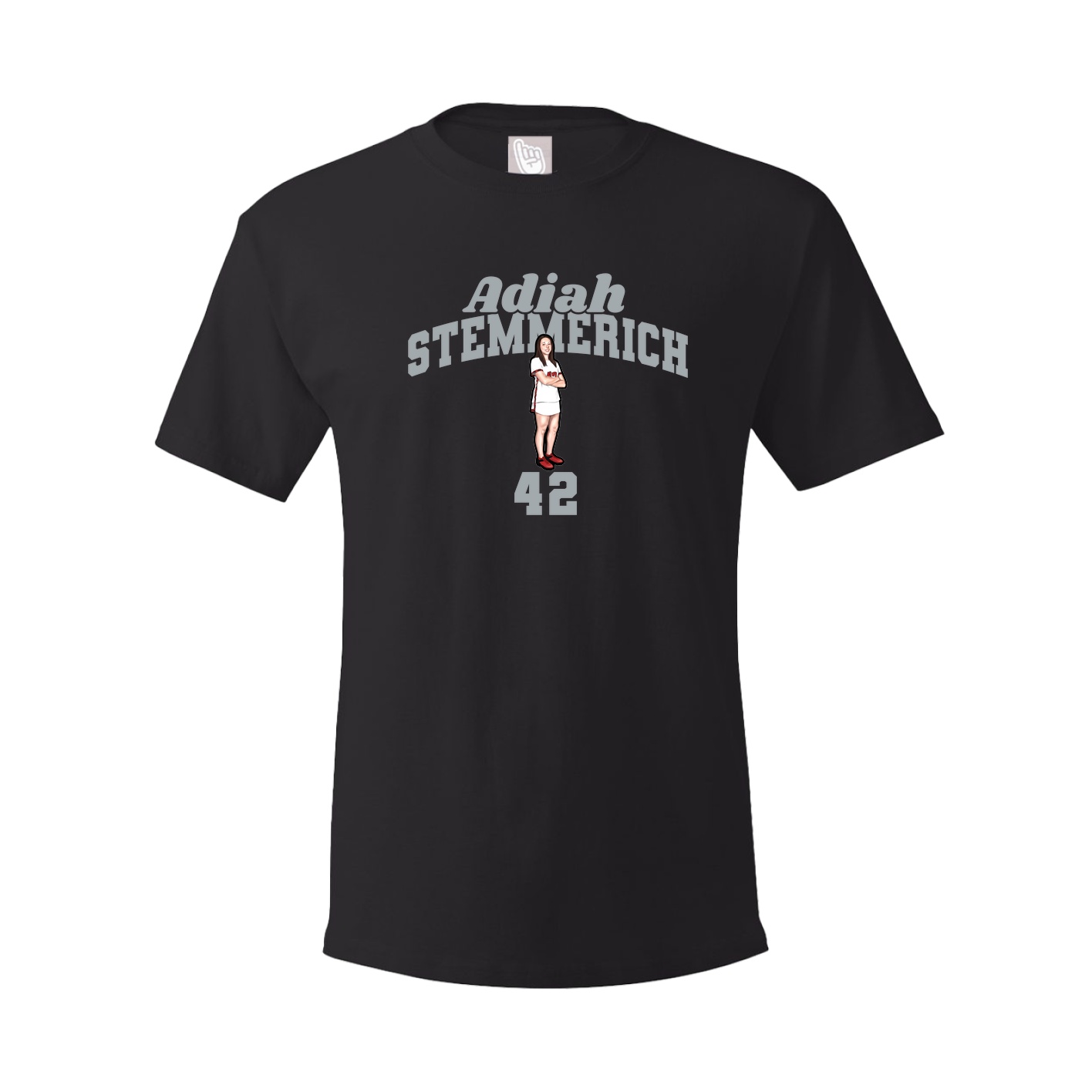 Tee — Signature Arch in Black