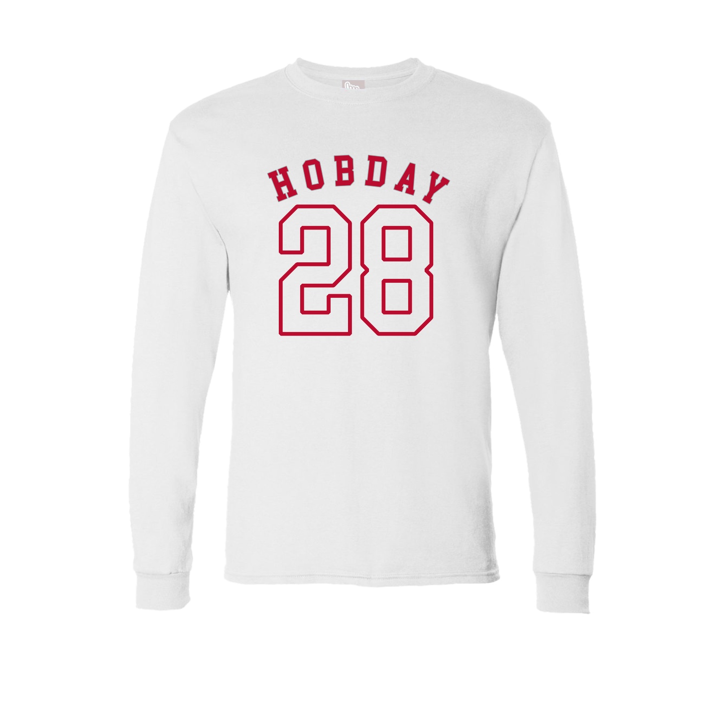 Long Sleeve Tee — Shirsey Arch in White