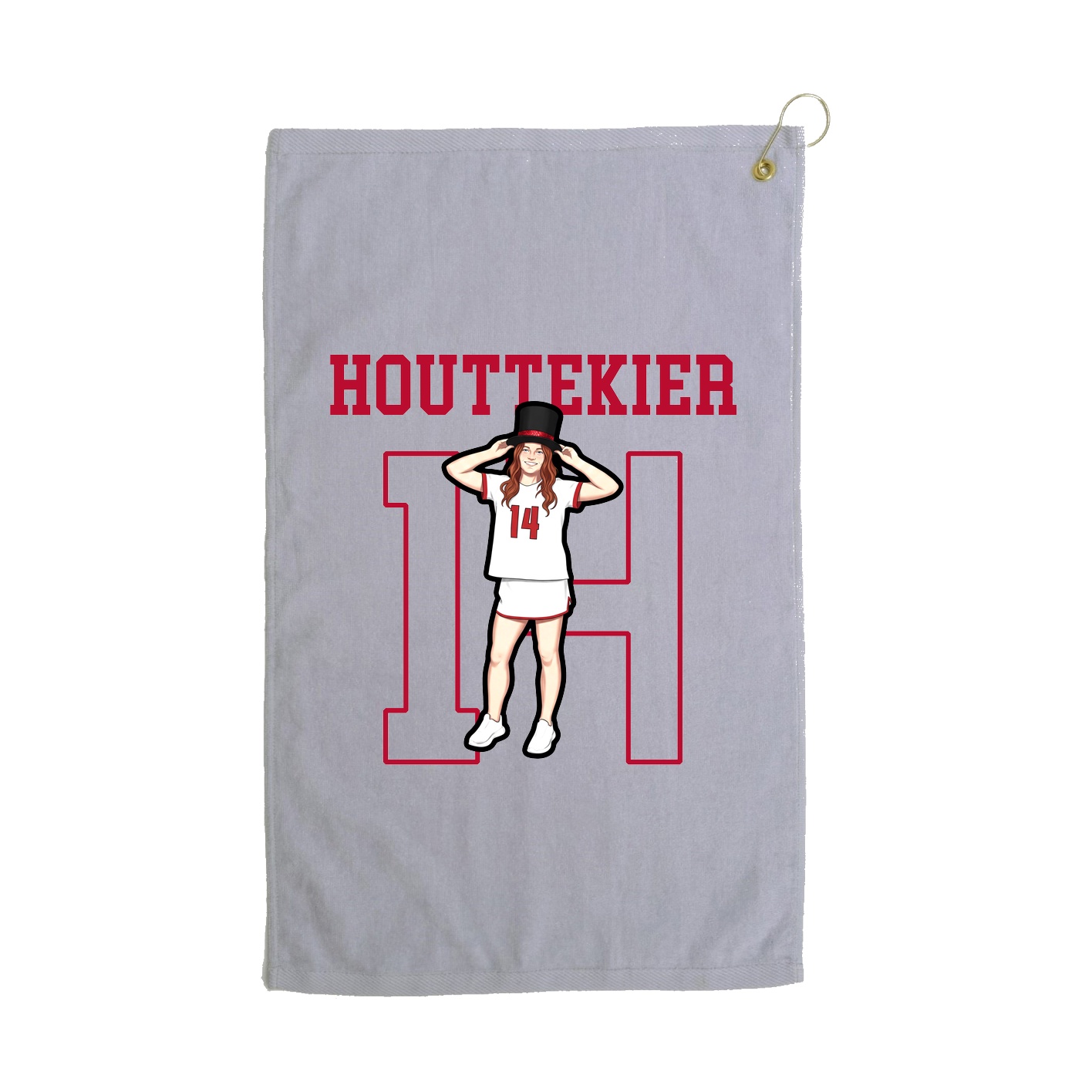 Golf Towel — Shirsey in Grey