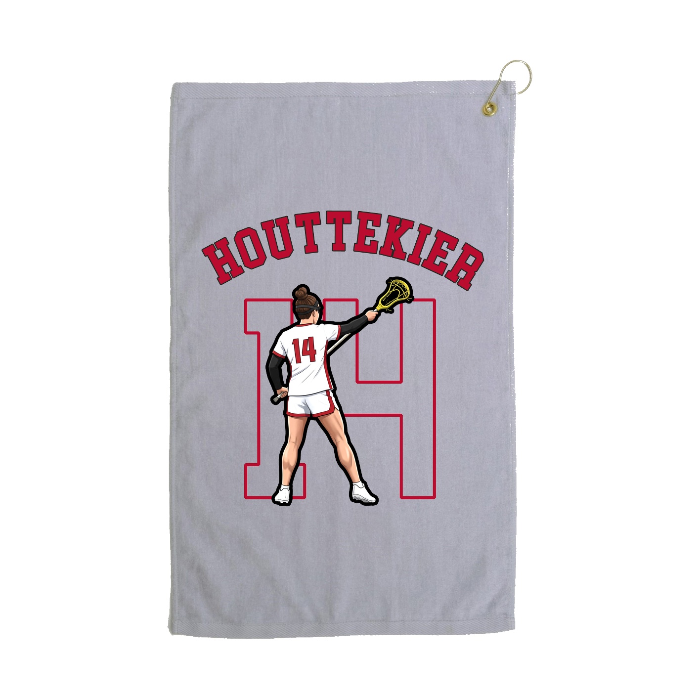 Golf Towel — Shirsey Arch in Grey