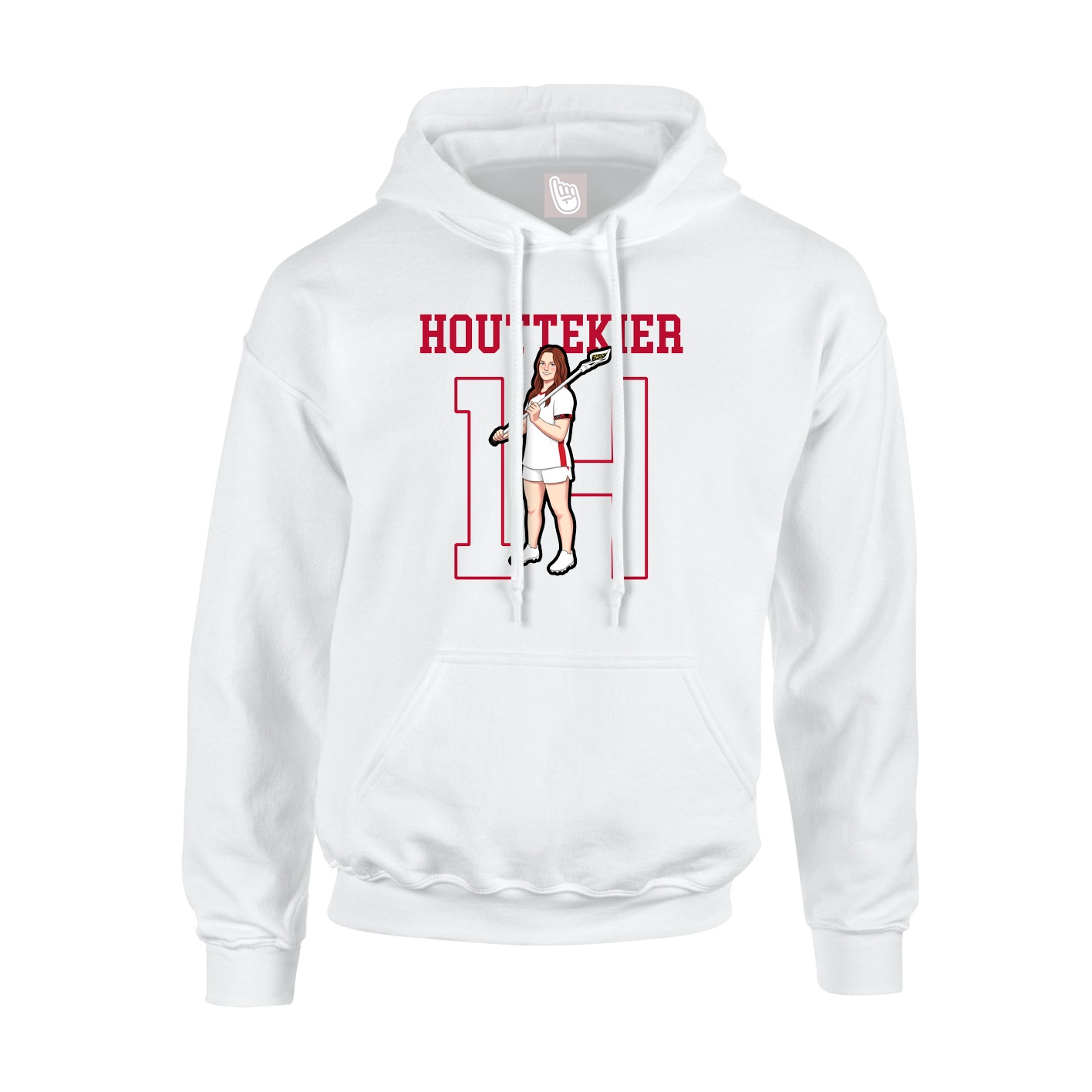 Hoodie — Shirsey in White