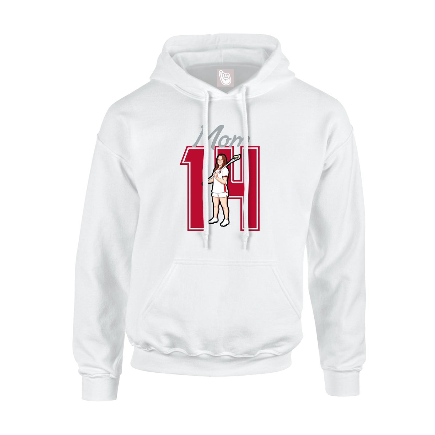 Hoodie — Mothers Day Shirsey in White
