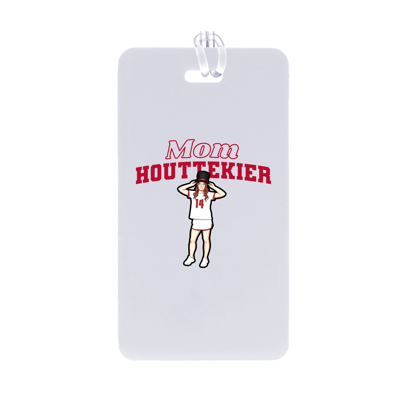 Bag Tag — Mothers Day Block in Classic