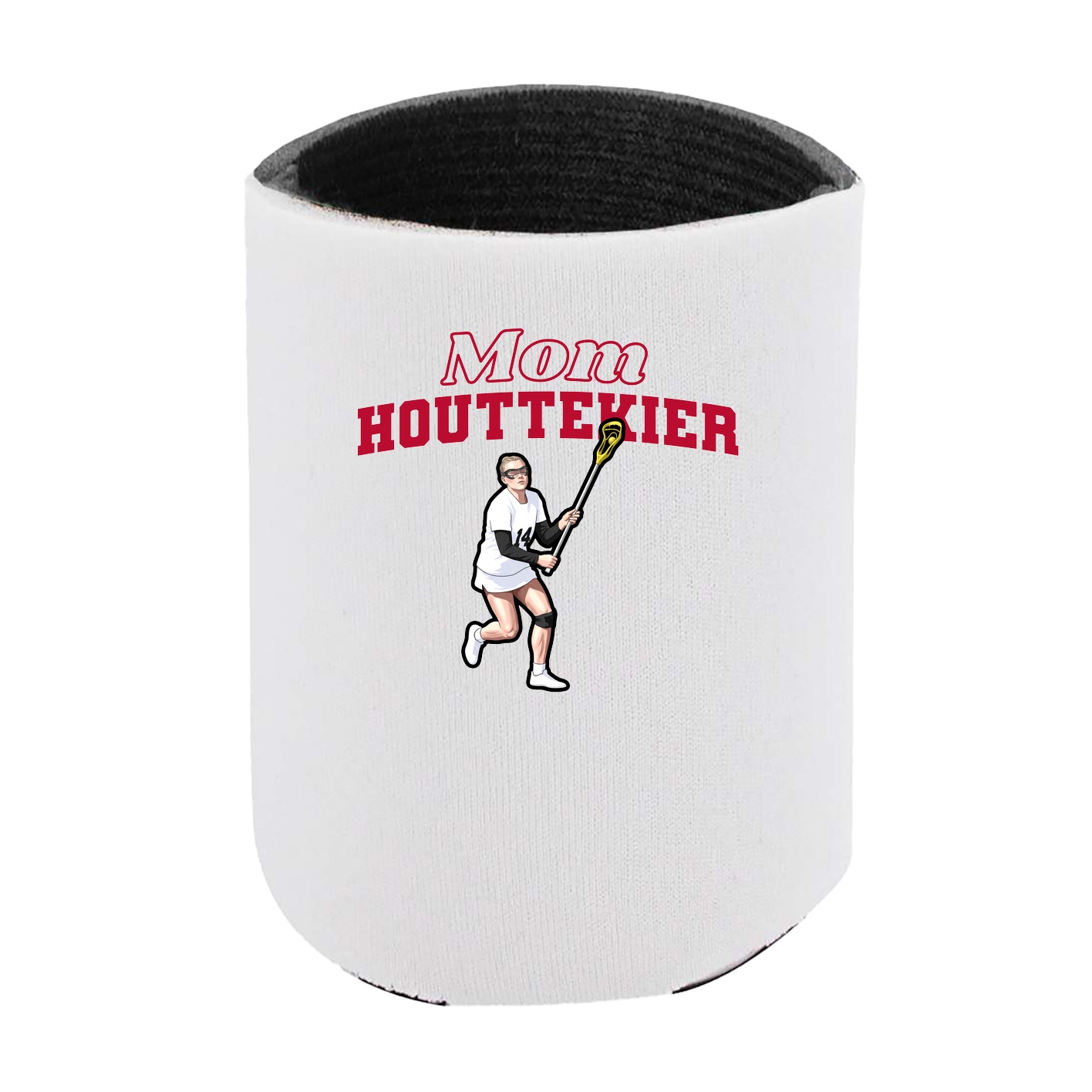Can Holder — Mothers Day Block in White
