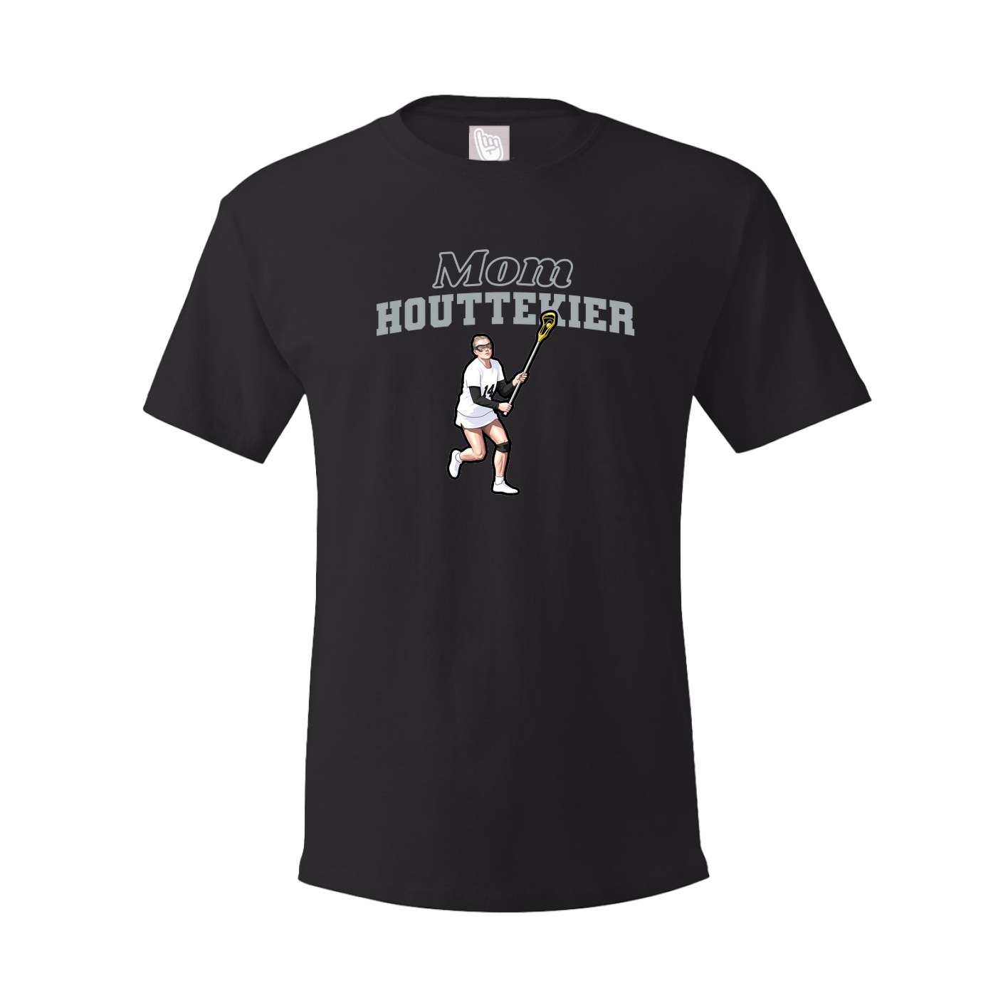 Youth Tee — Mothers Day Block in Black