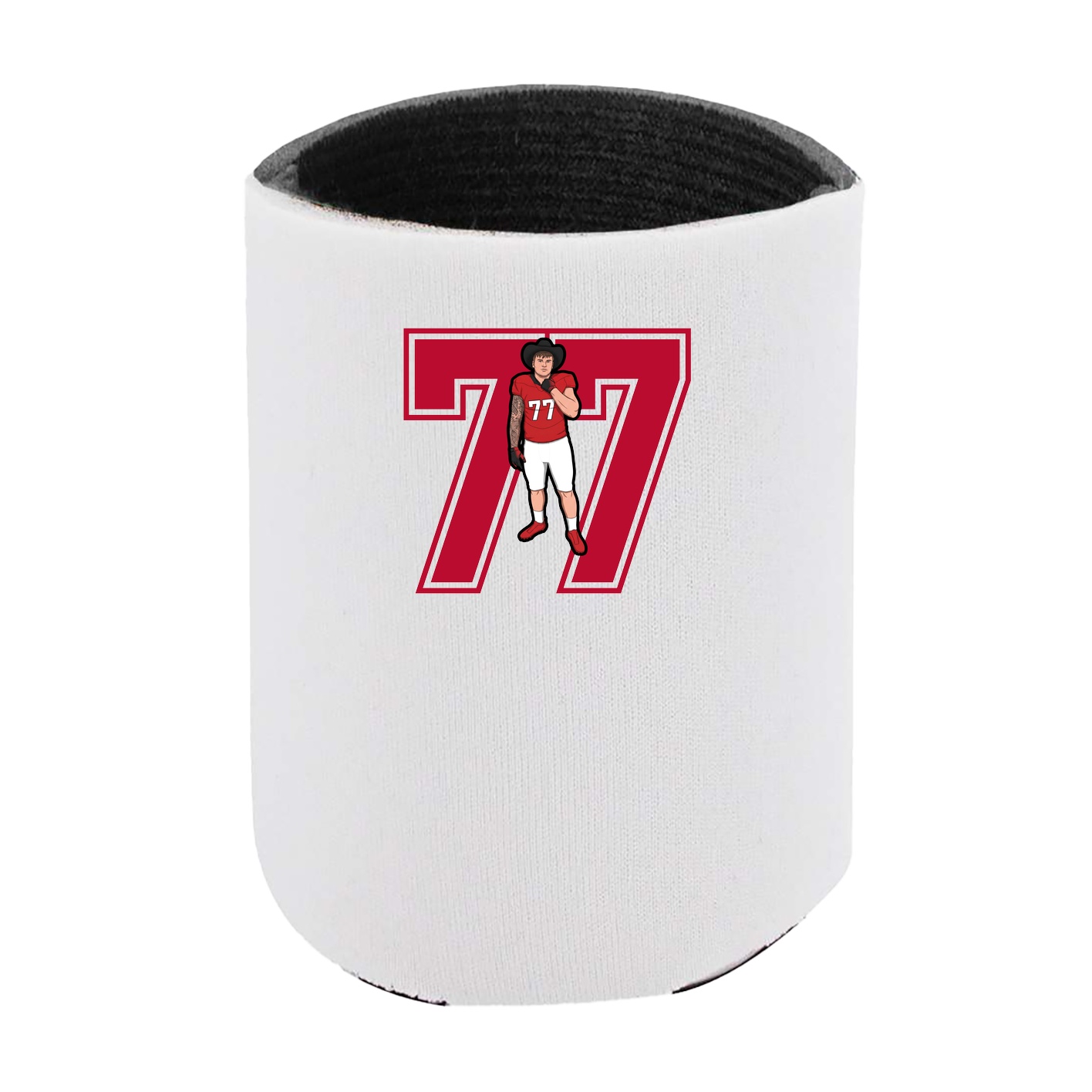 Can Holder — Number in White