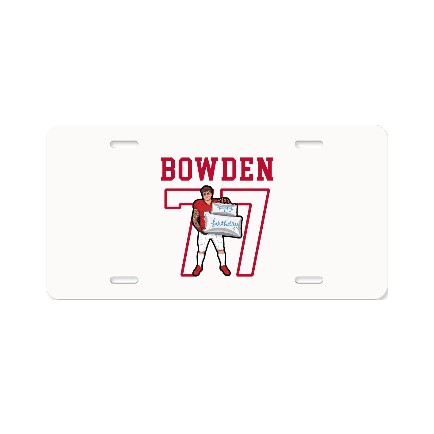 License Plate — Shirsey in Classic