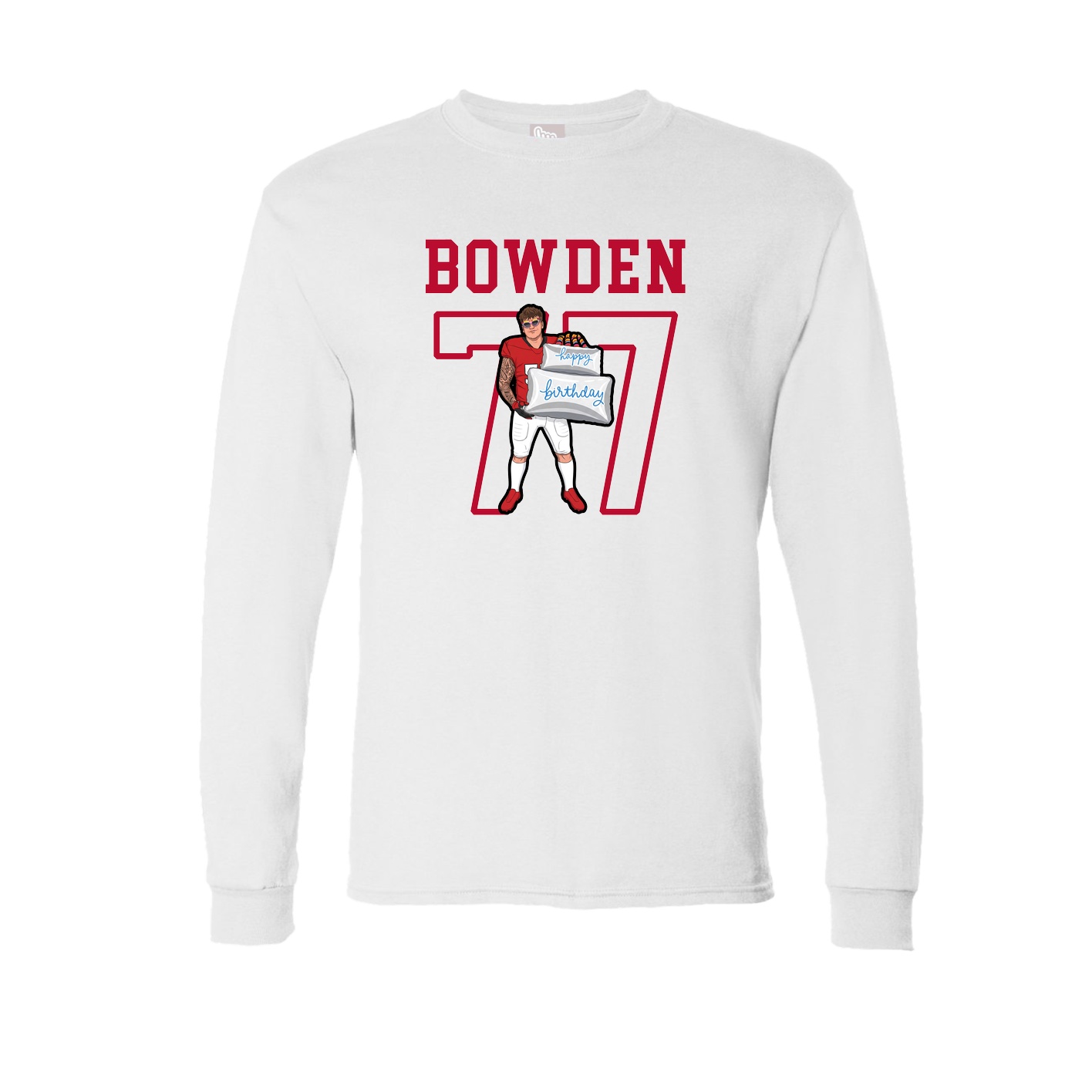 Long Sleeve Tee — Shirsey in White