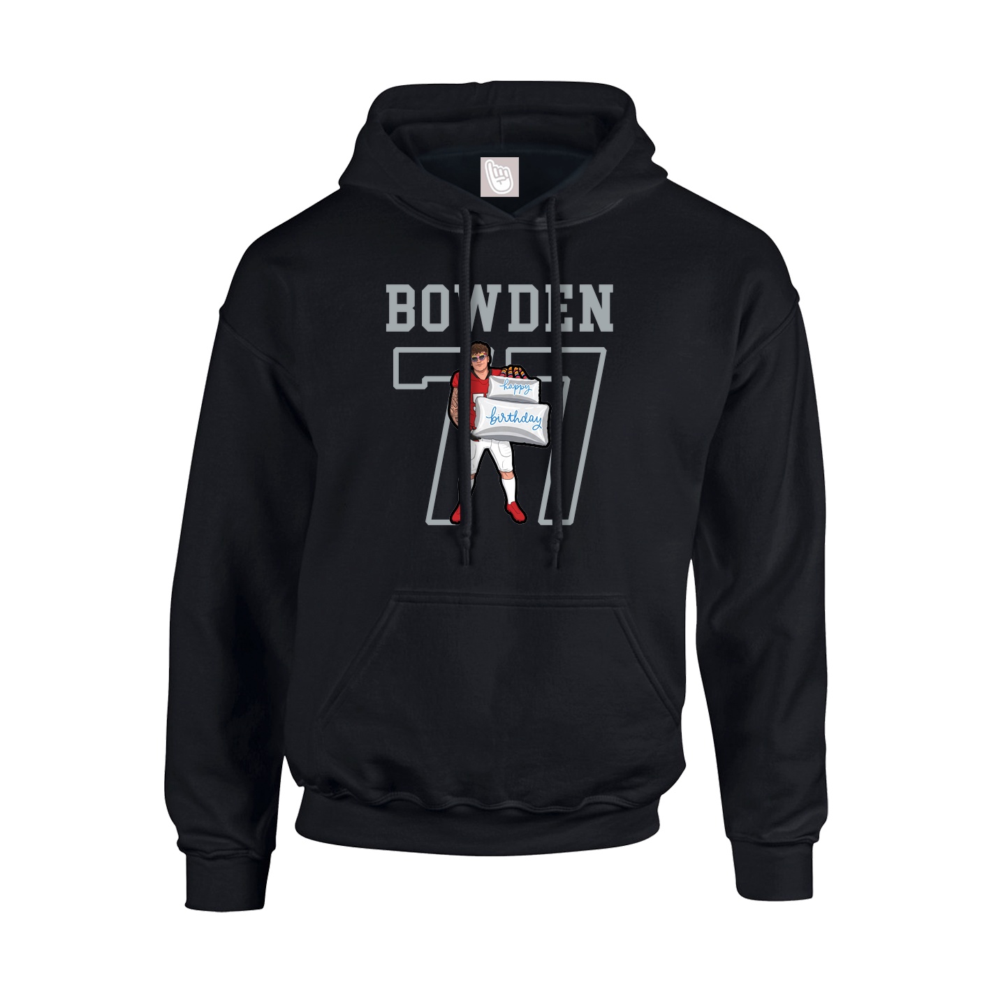 Youth Hoodie — Shirsey in Black