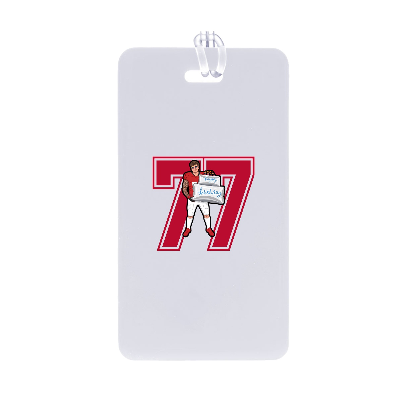 Bag Tag — Number in Classic