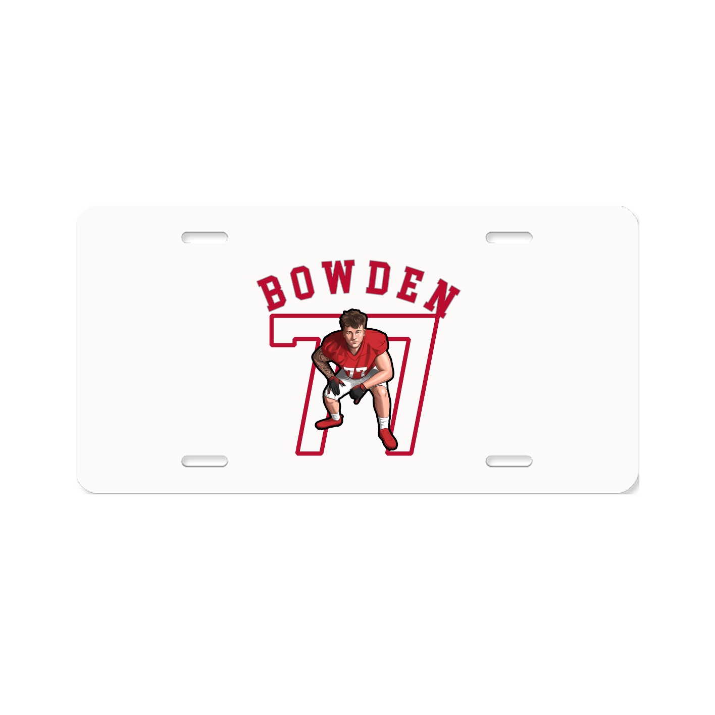 License Plate — Shirsey Arch in Classic