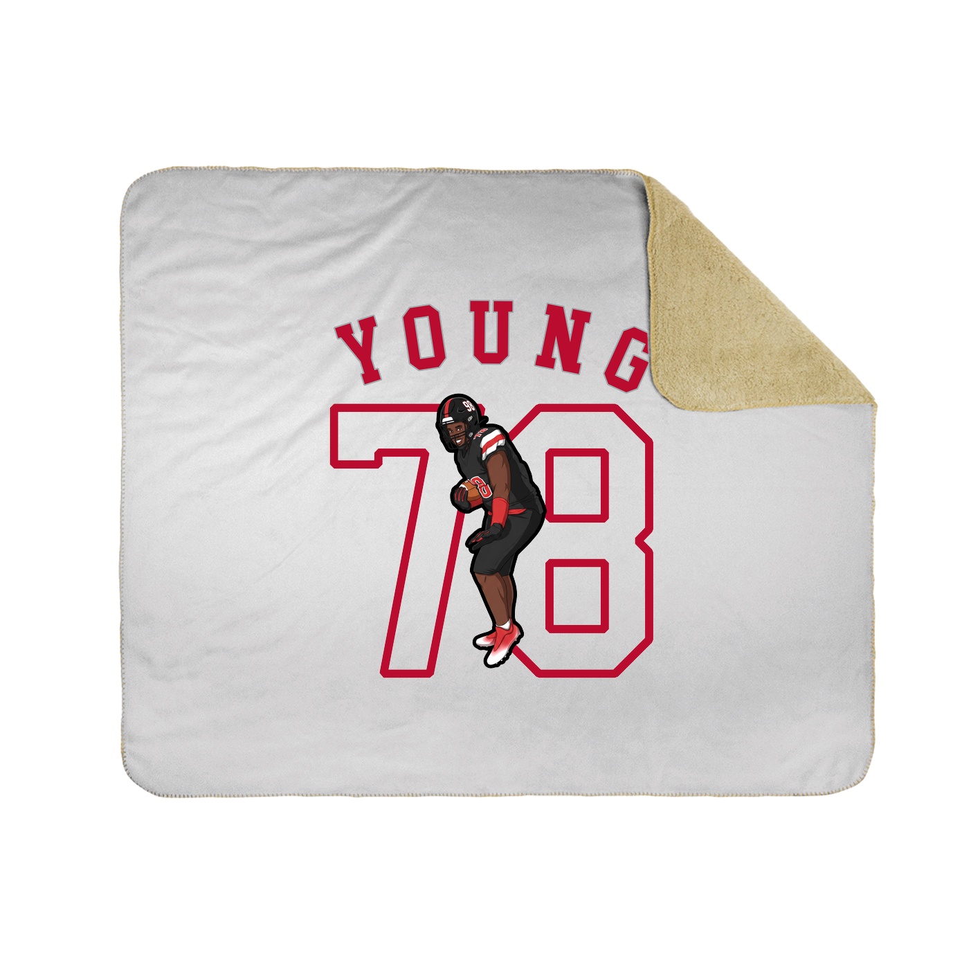 Throw Blanket — Shirsey Arch in White