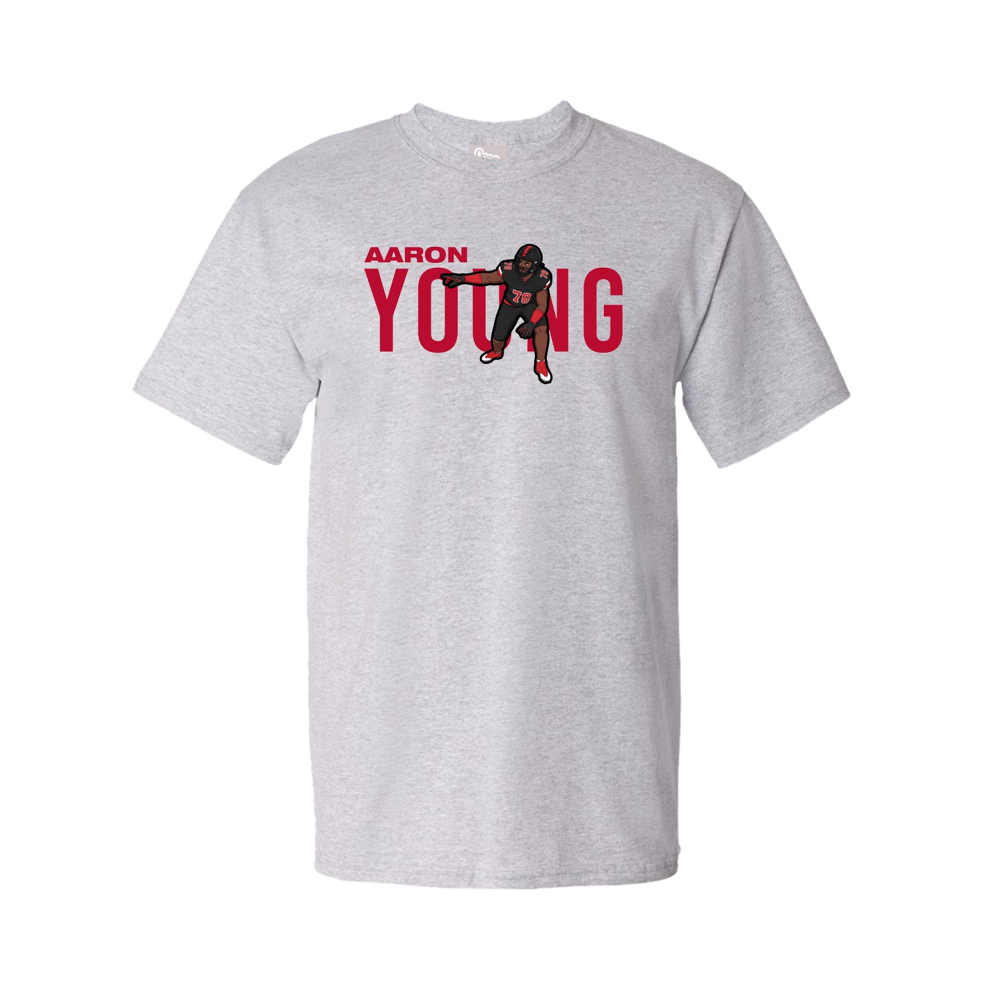 Tee — Player Name in Grey
