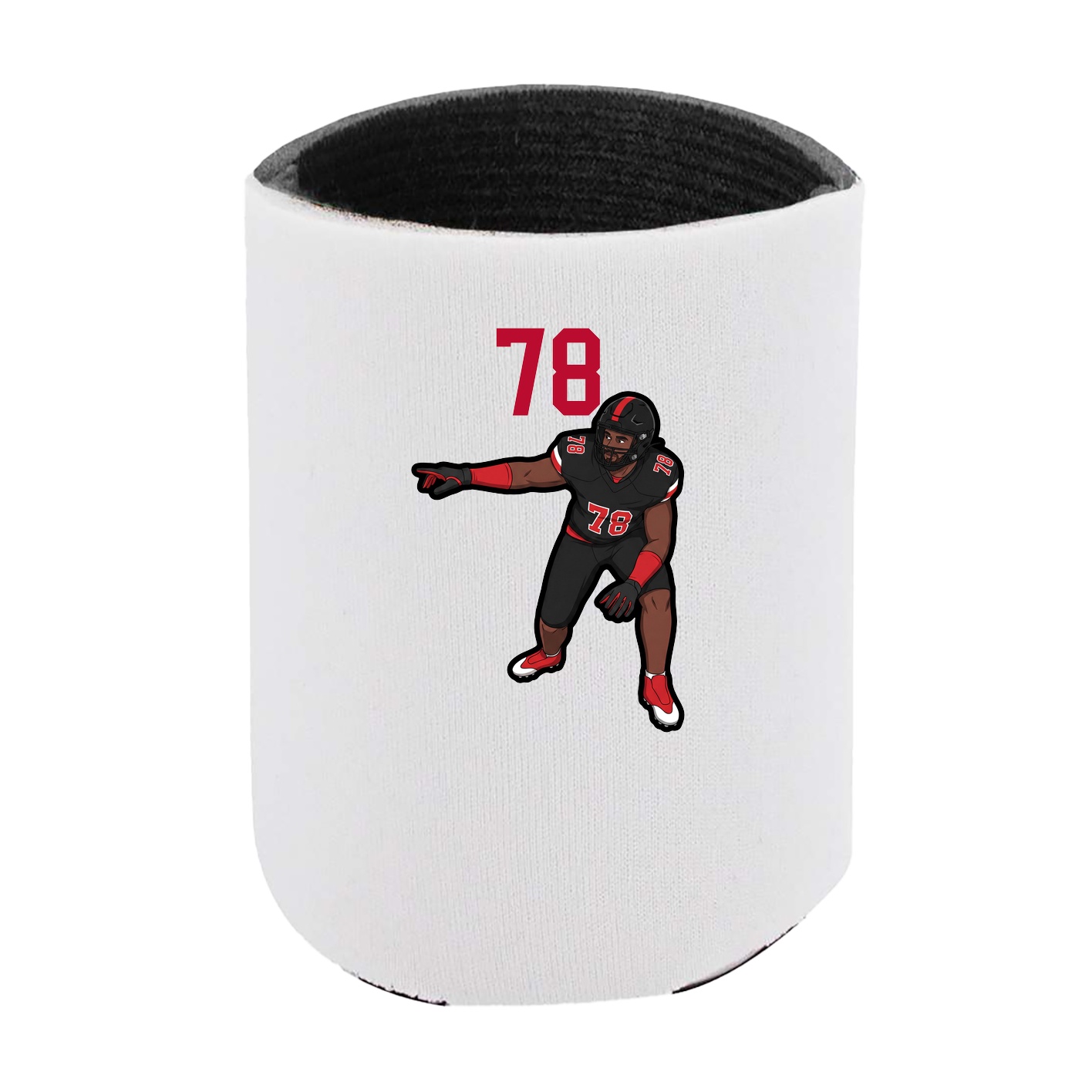 Can Holder — Number Top in White