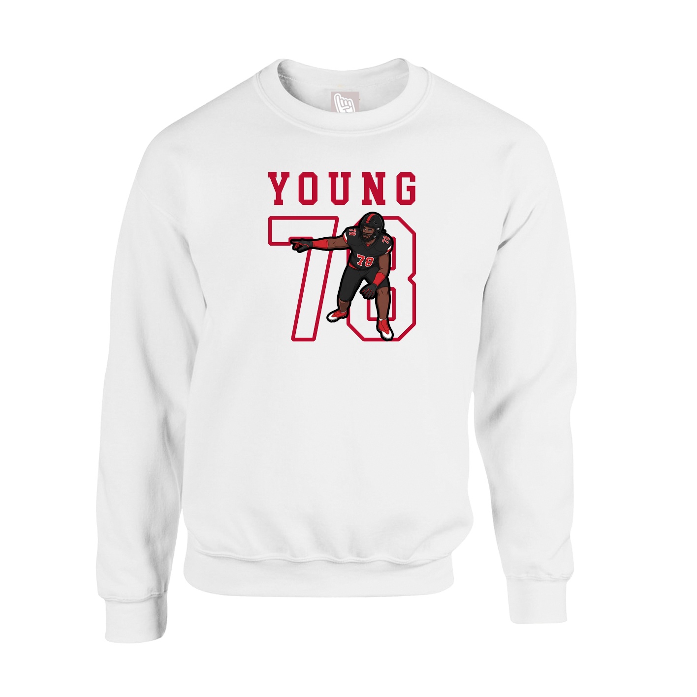 Fleece Crew — Shirsey in White