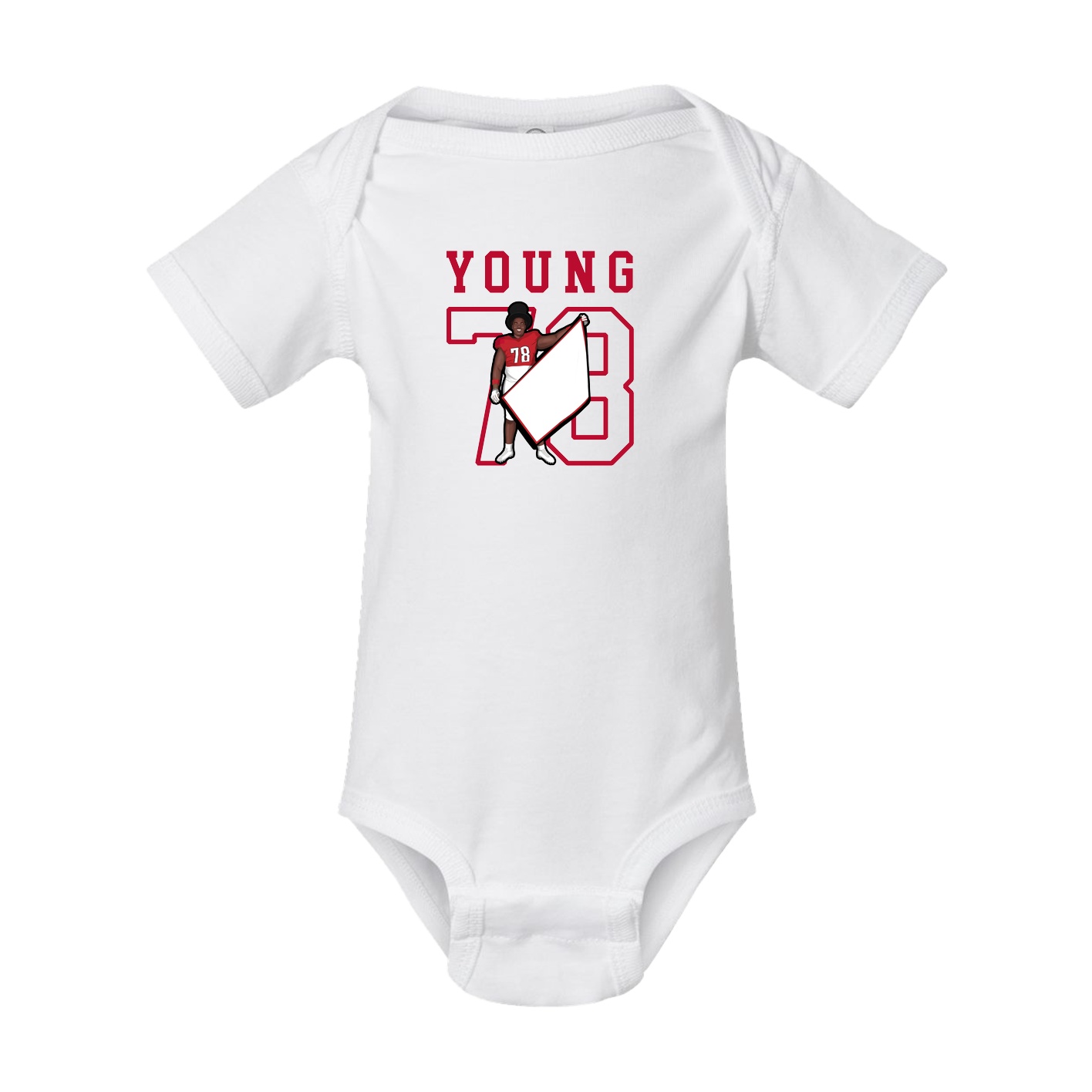 Baby Onesie — Shirsey in White