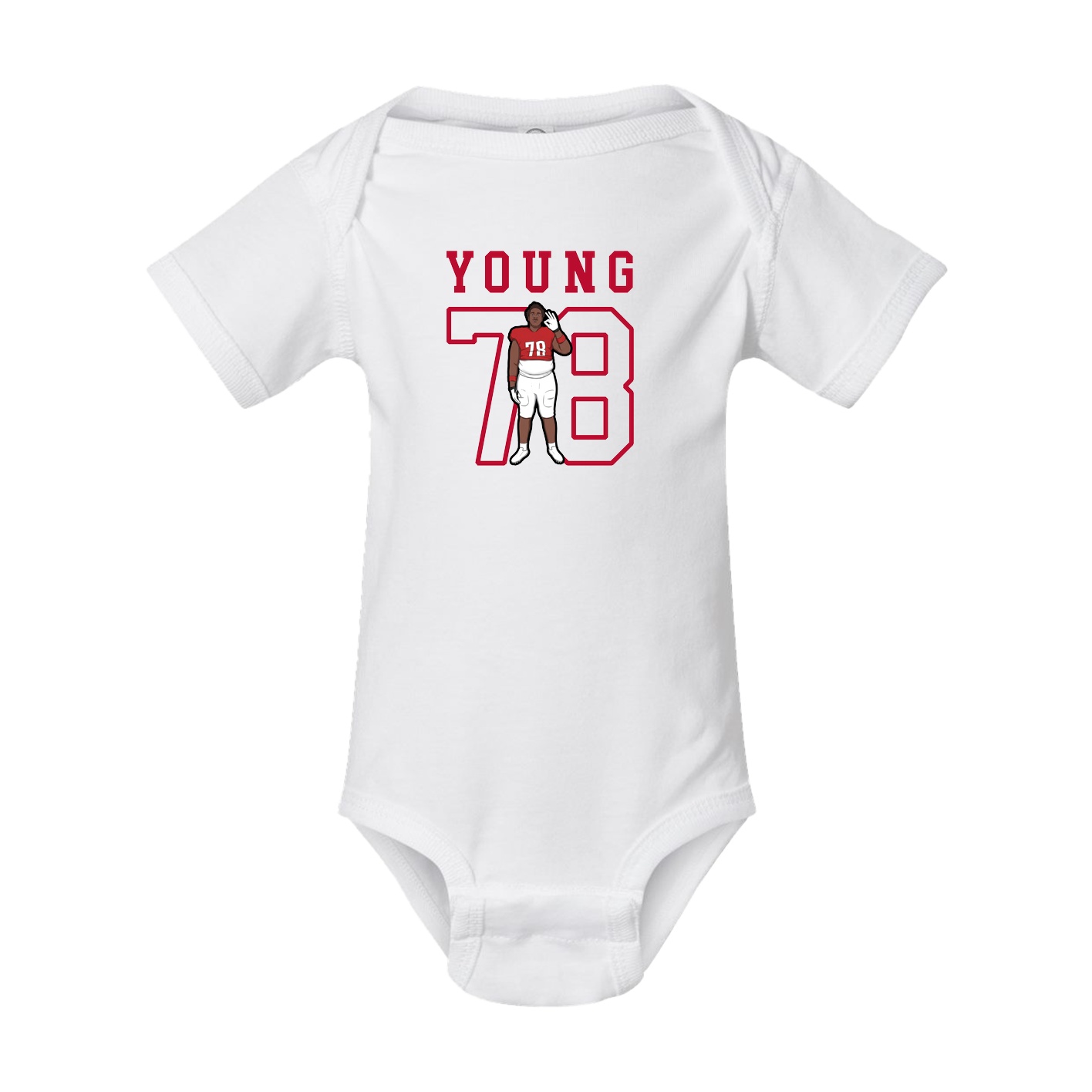 Baby Onesie — Shirsey in White