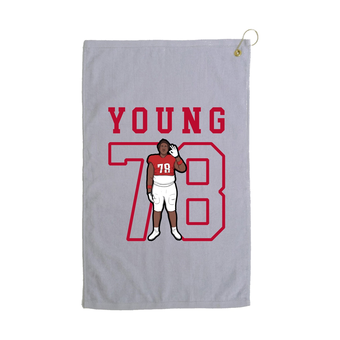Golf Towel — Shirsey in Grey