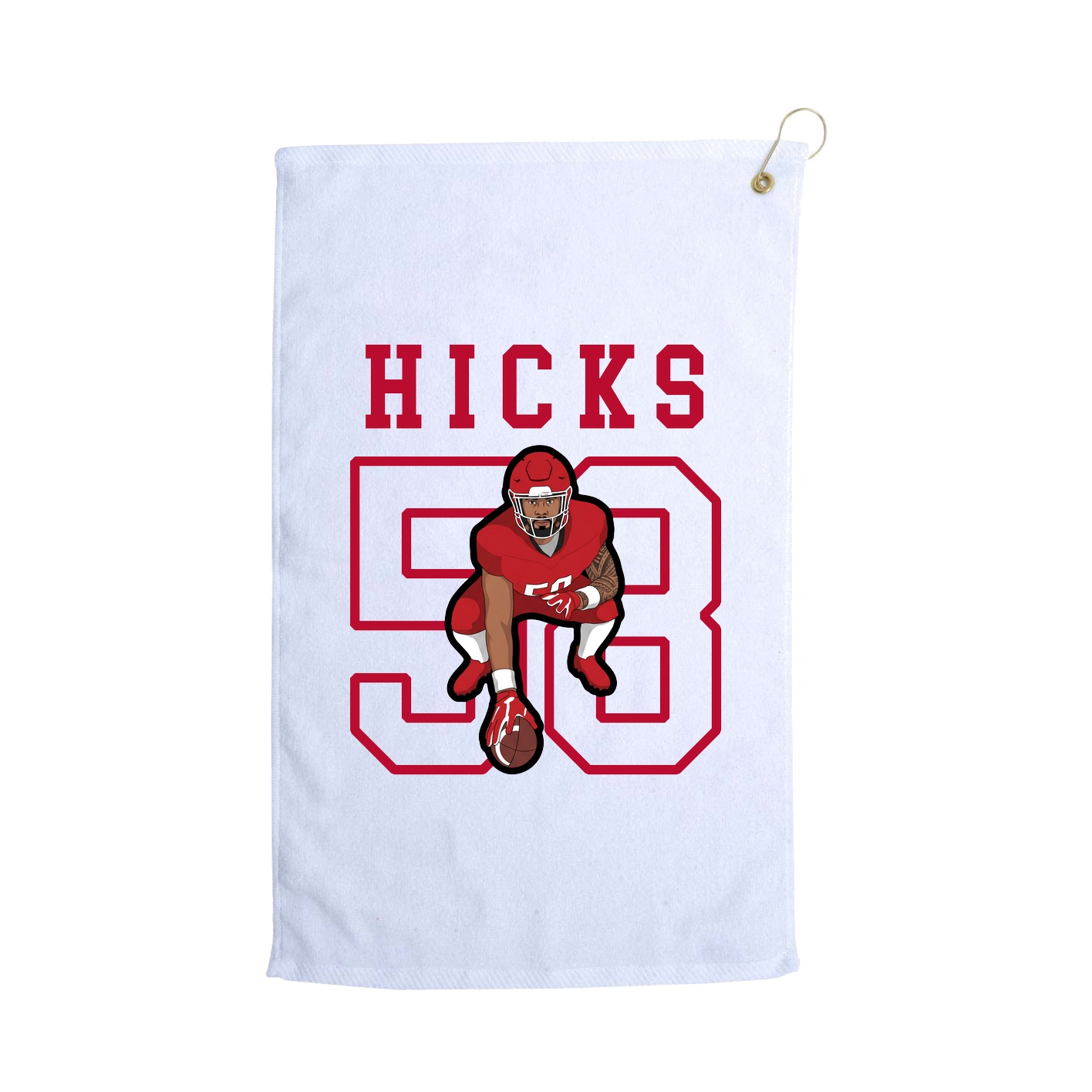 Golf Towel — Shirsey in White