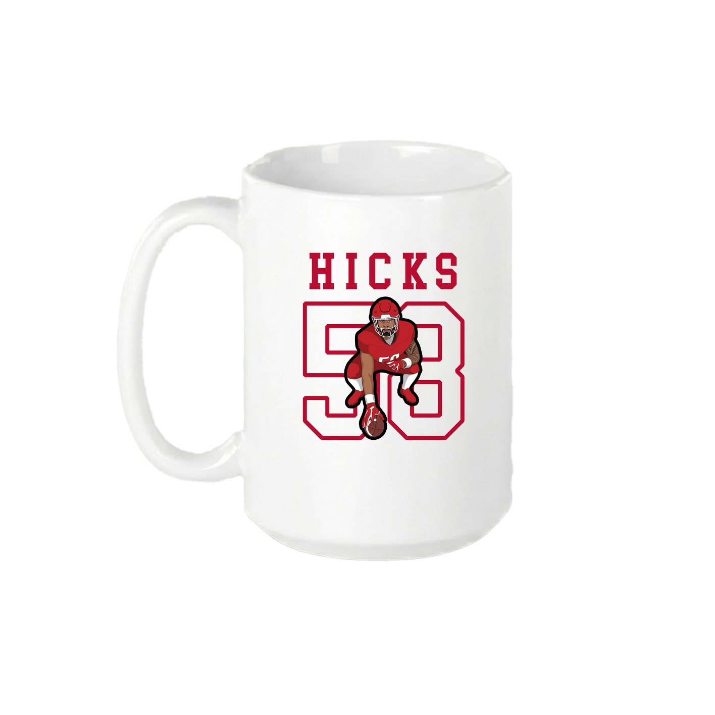 15oz Coffee Mug — Shirsey in White