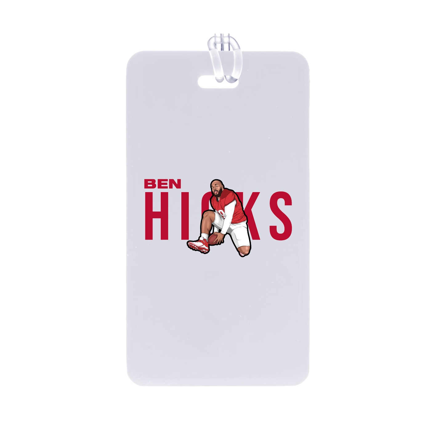 Bag Tag — Player Name in Classic