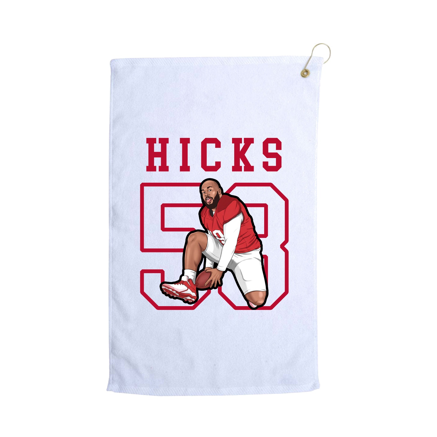 Golf Towel — Shirsey in White
