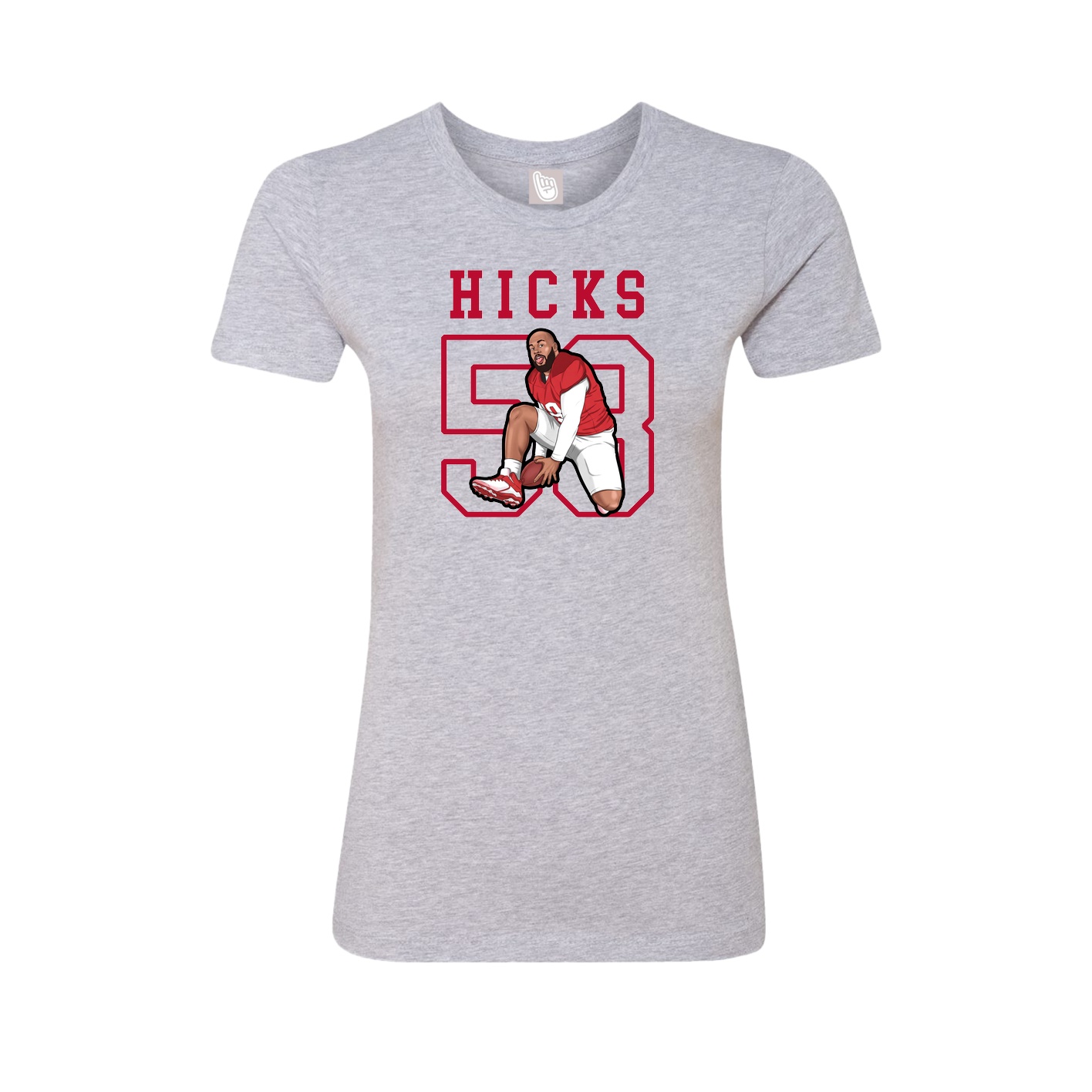 Womens Tee — Shirsey in Grey