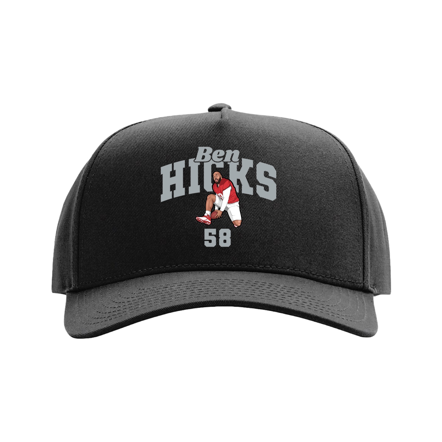 Full Fabric Five-Panel Champ Cap