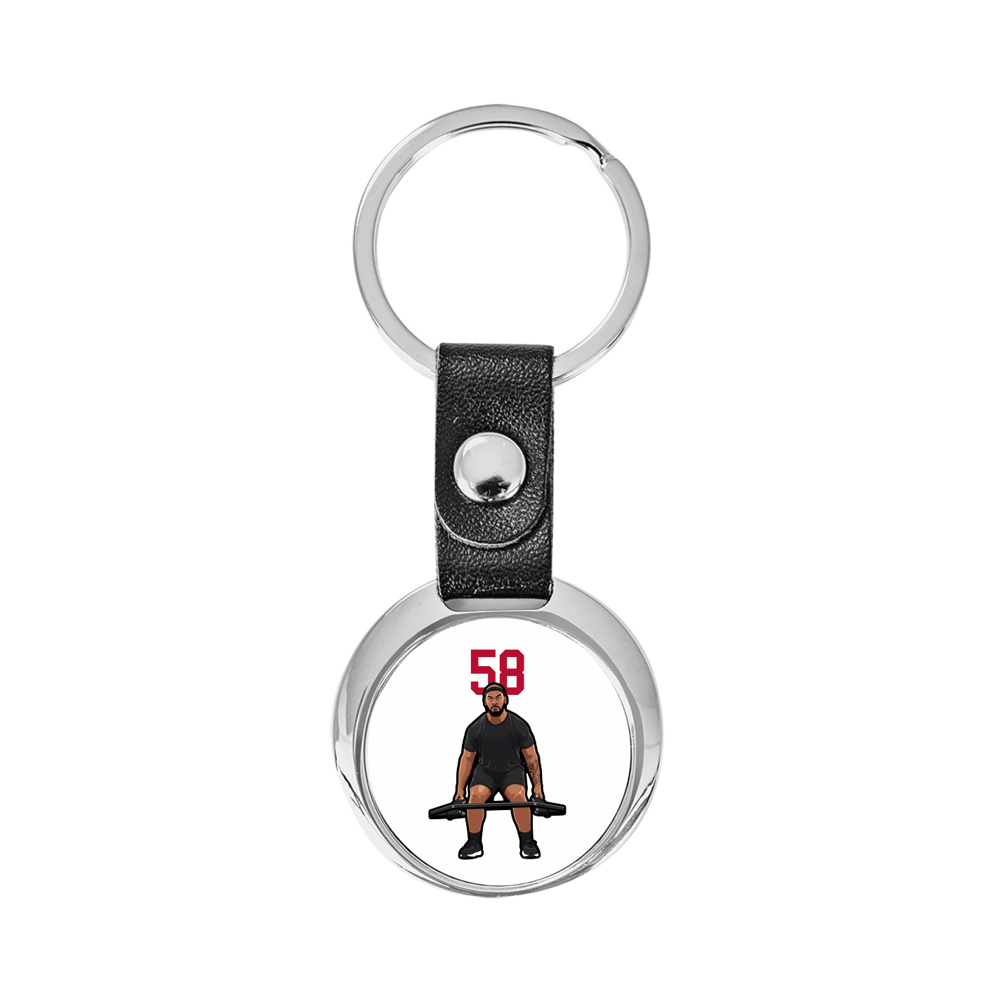 Key Chain — Number Top in Classic