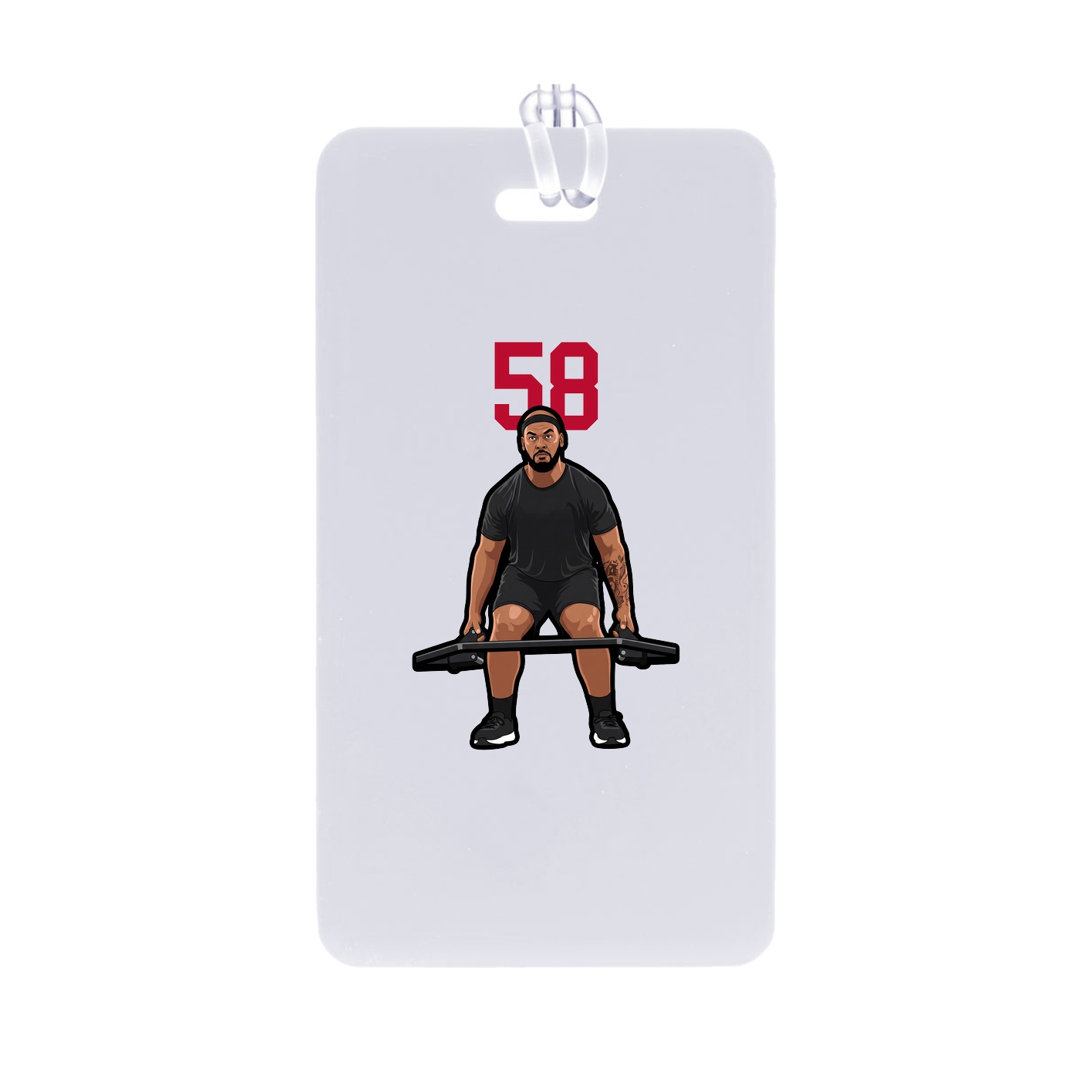 Bag Tag — Number Top in Classic