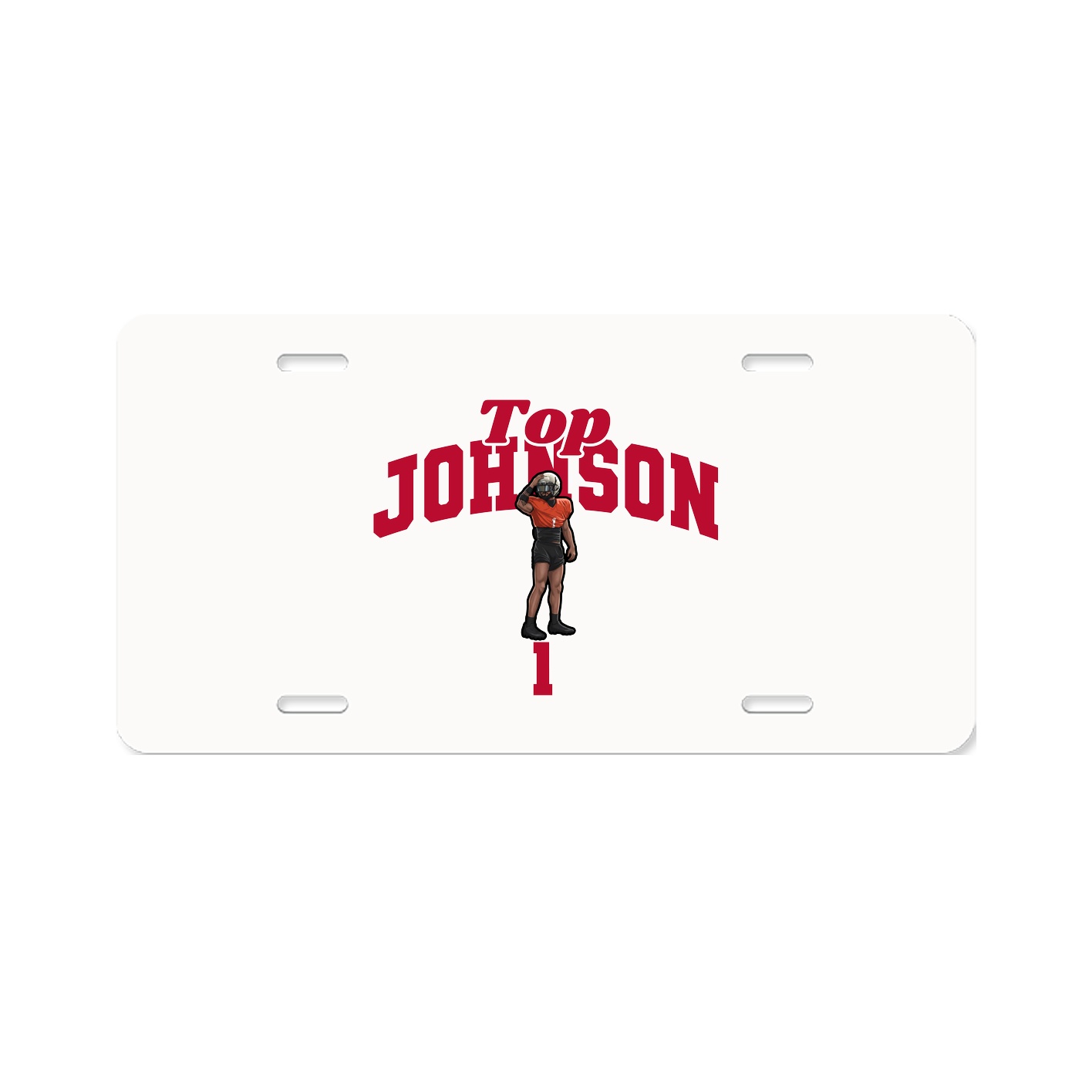 License Plate — Signature Arch in Classic