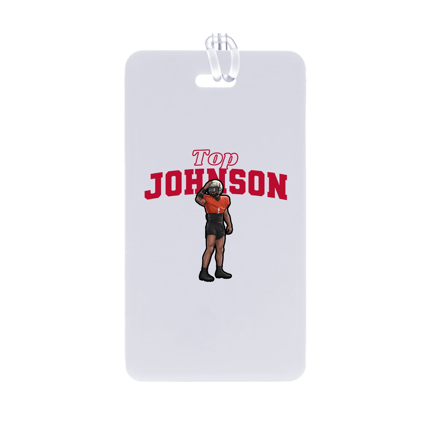 Bag Tag — Name Arch in Classic