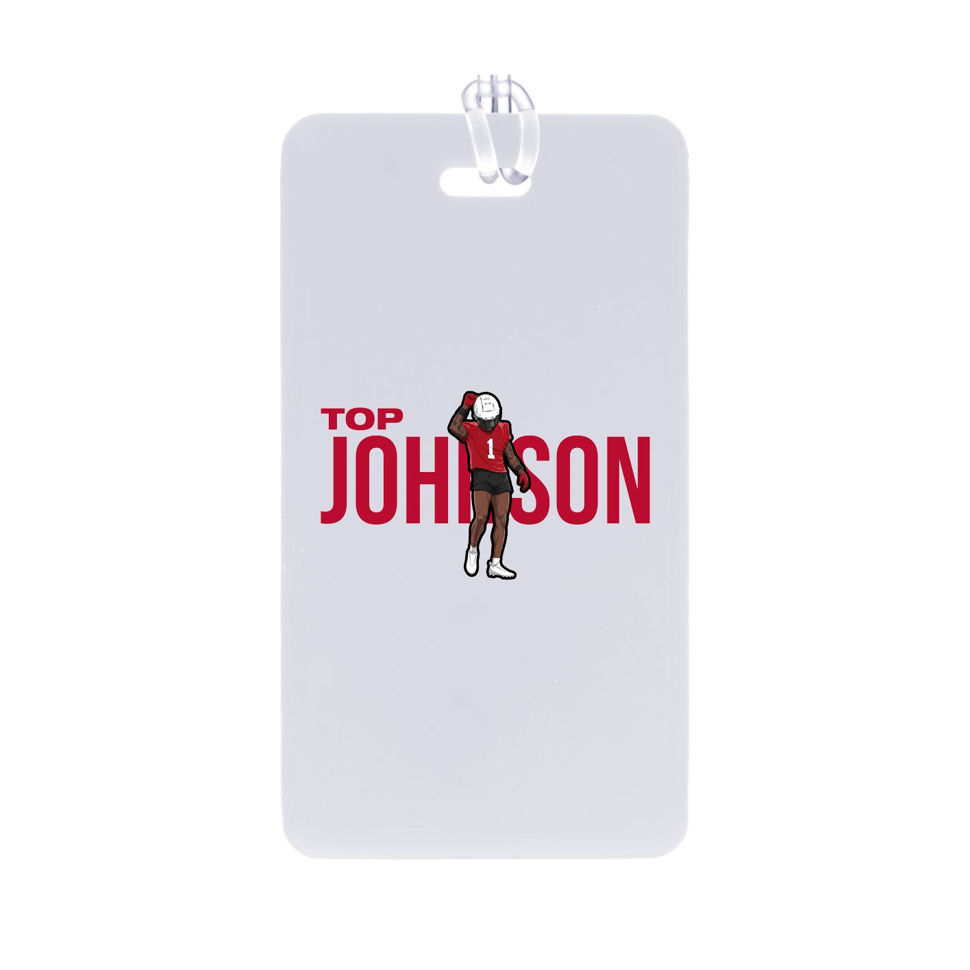 Bag Tag — Player Name in Classic