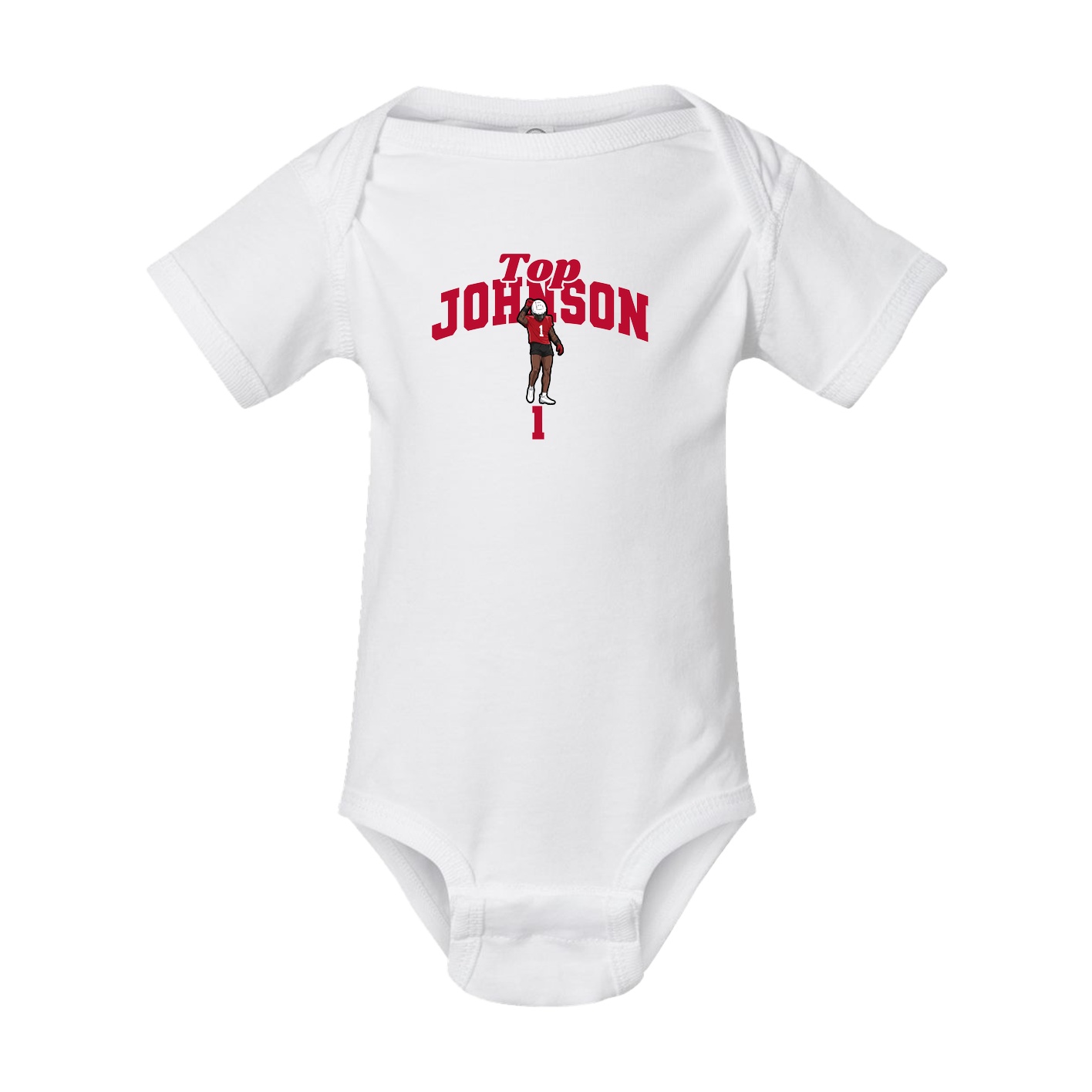 Baby Onesie — Signature Arch in White