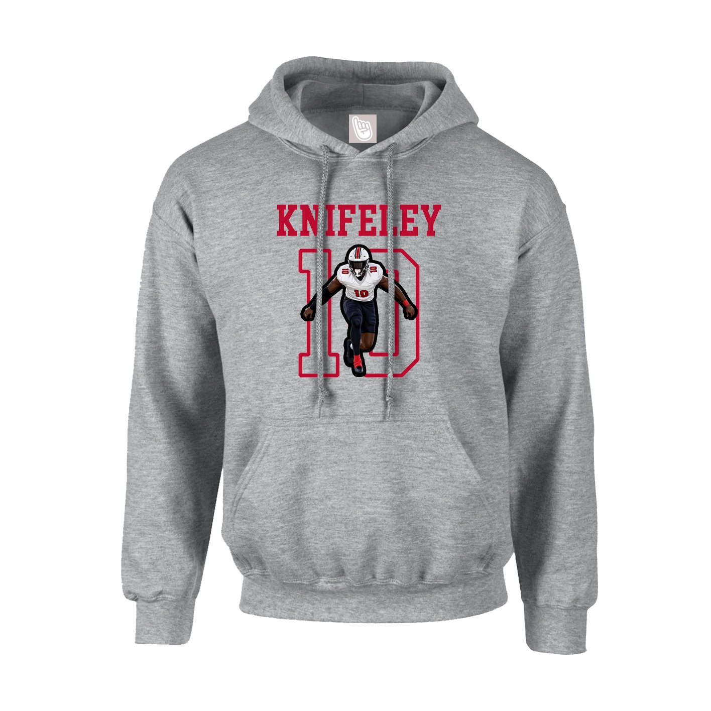 Hoodie — Shirsey in Grey