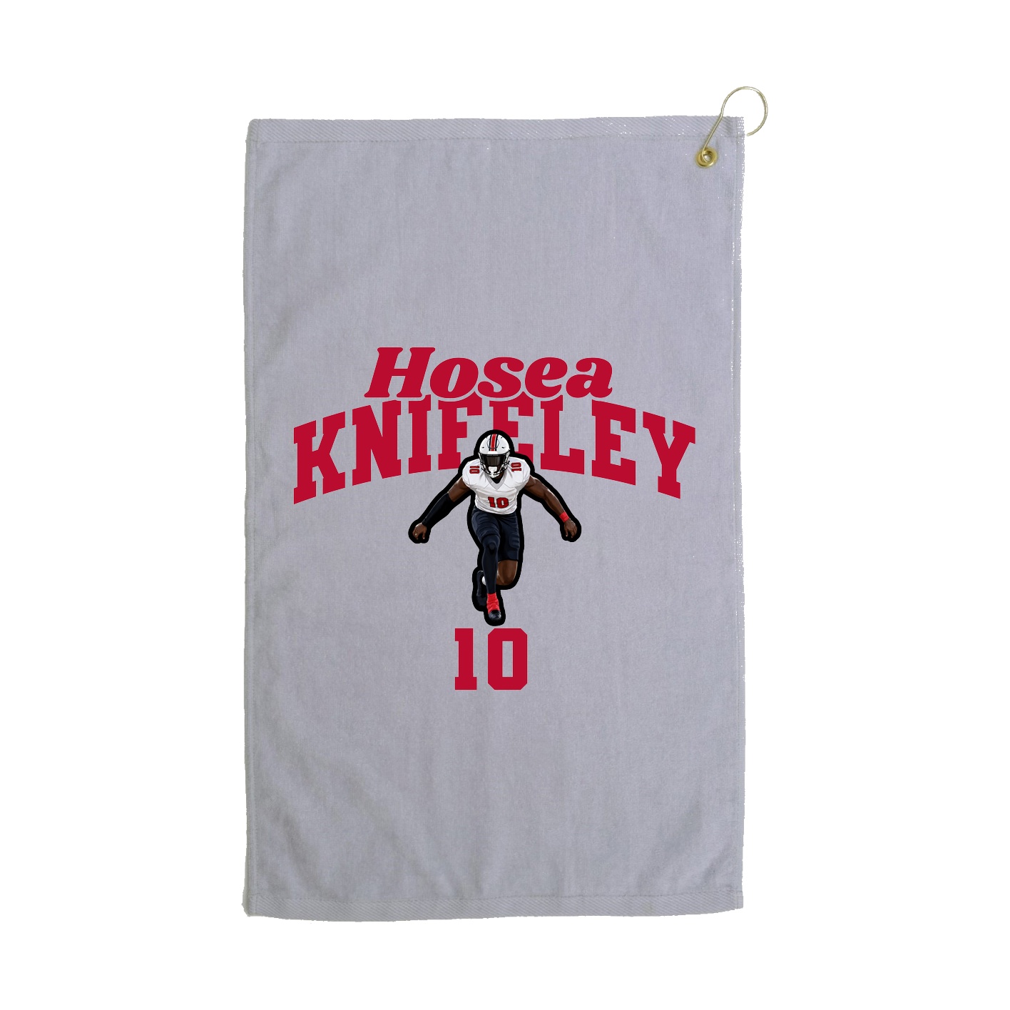 Golf Towel — Signature Arch in Grey