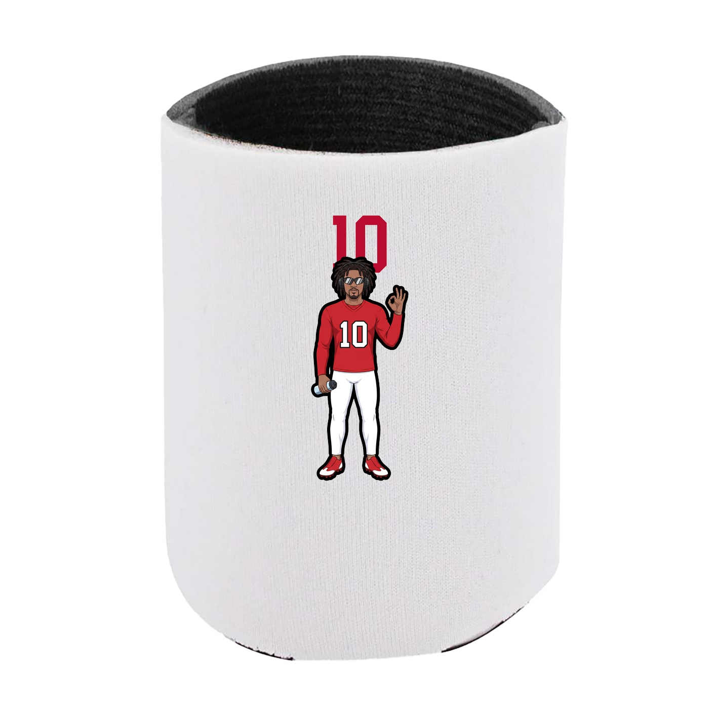 Can Holder — Number Top in White