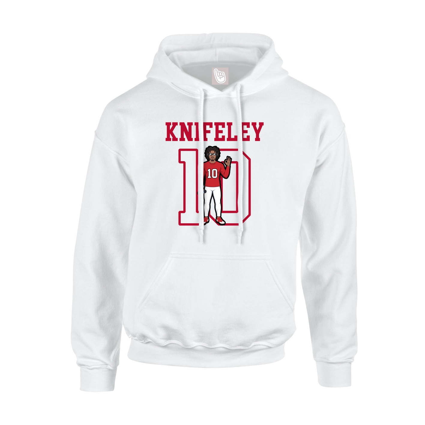 Youth Hoodie — Shirsey in White